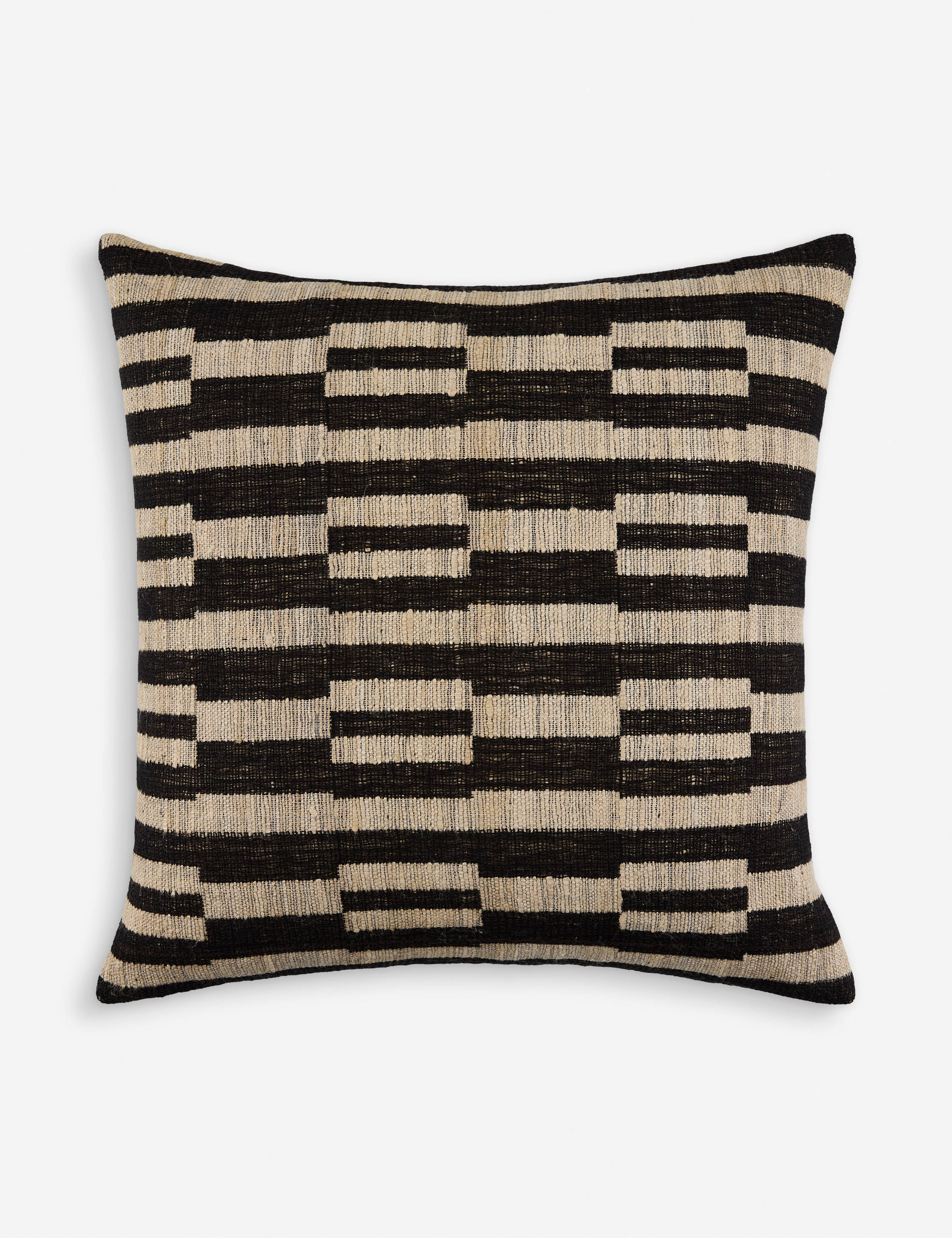Lulu and Georgia Narin Pillow – Charcoal and Ebony