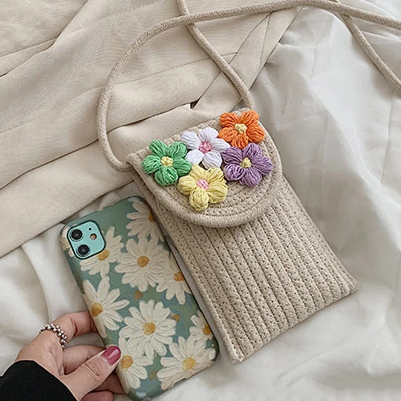 Alamode By Akanksha Biscotti Floral Summer Jute Bag - view 4