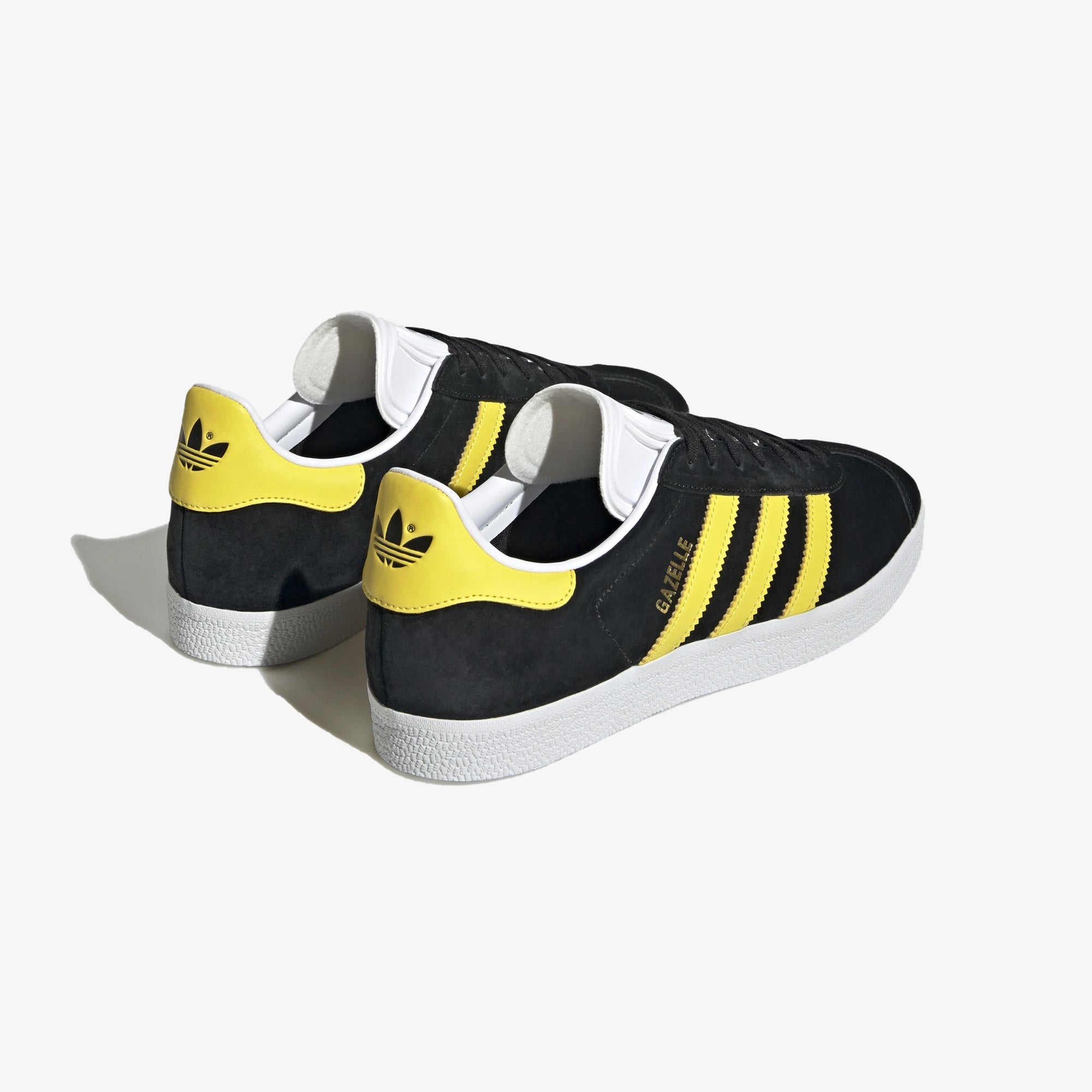 Adidas Originals | GAZELLE { BLACK/YELLOW - view 2