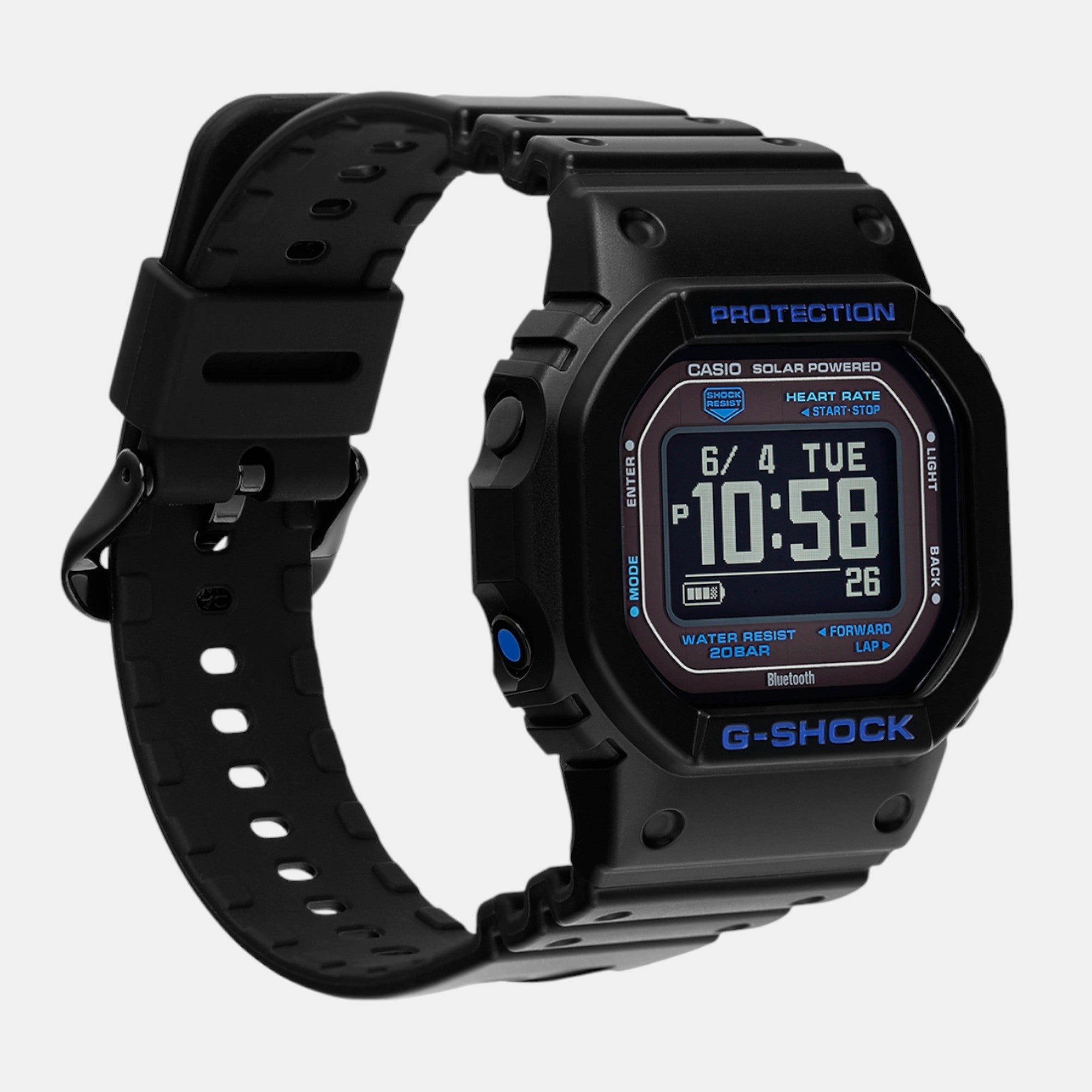 Casio G-Shock Men Quartz Black Dial Digital Resin Watch G1545 - view 3