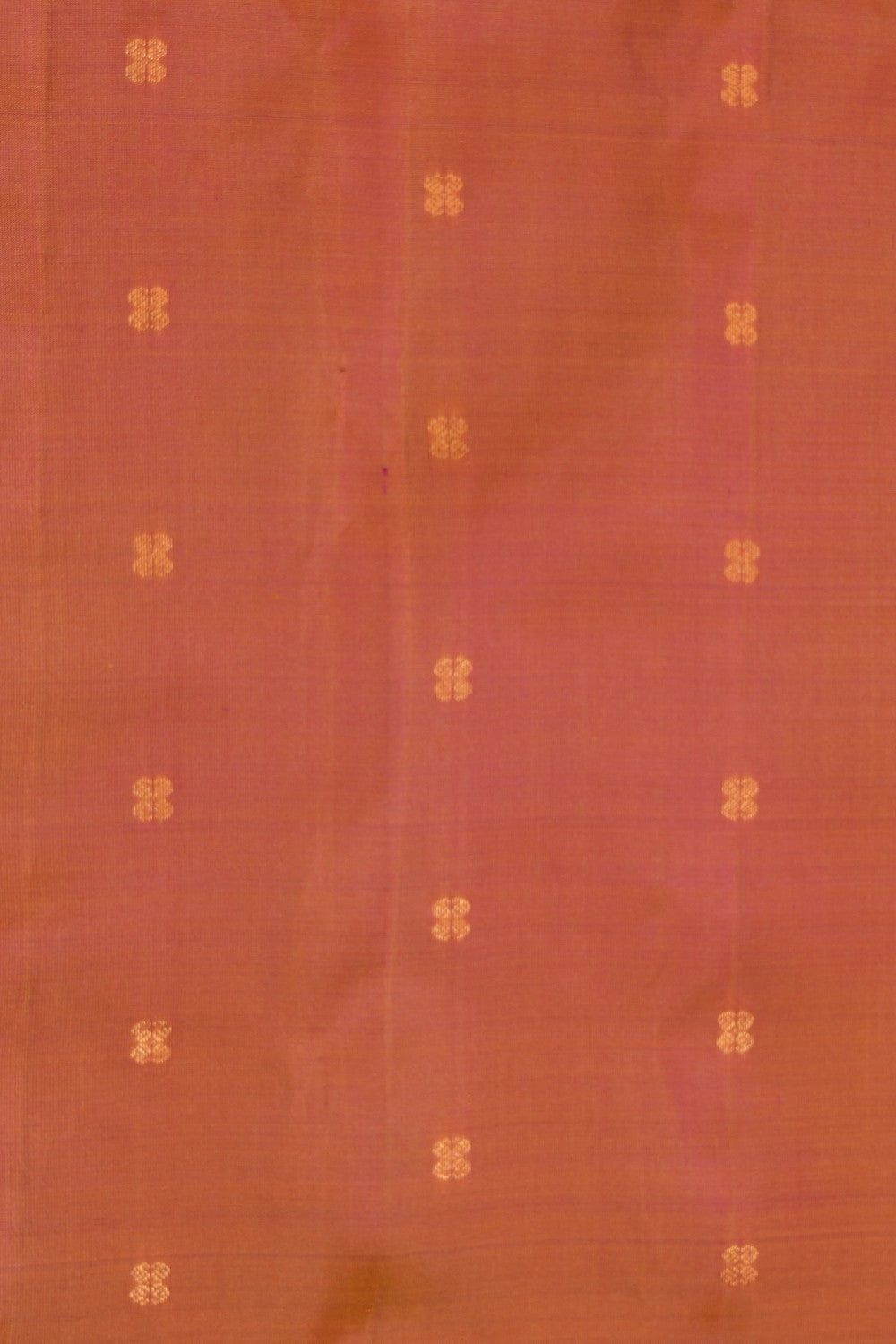 Kalanjali Gadwal Silk Orange Saree – Women's - view 2