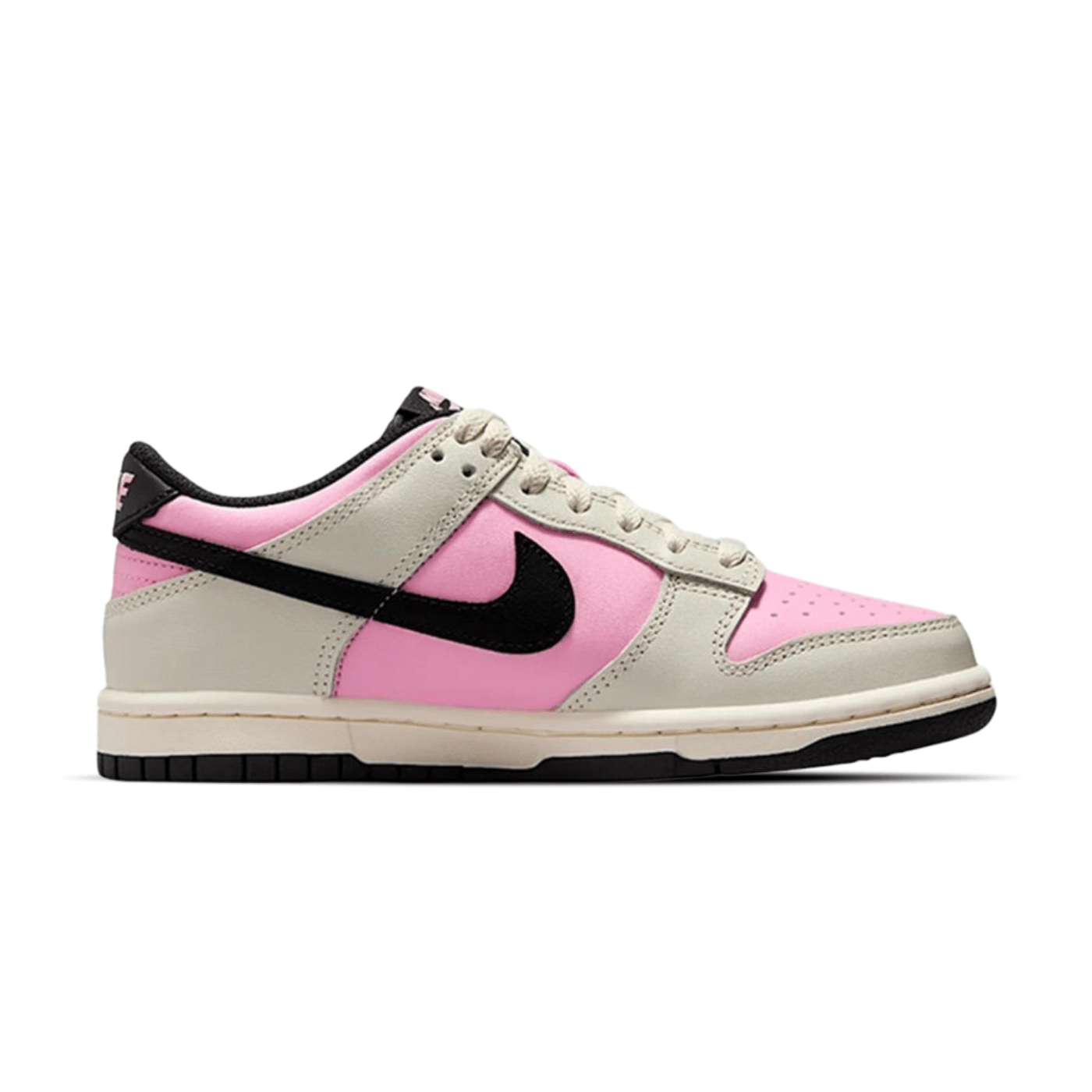 HYPE ELIXIR Nike Dunk Low Pink Rise Light Orewood Brown Pale Ivory Black