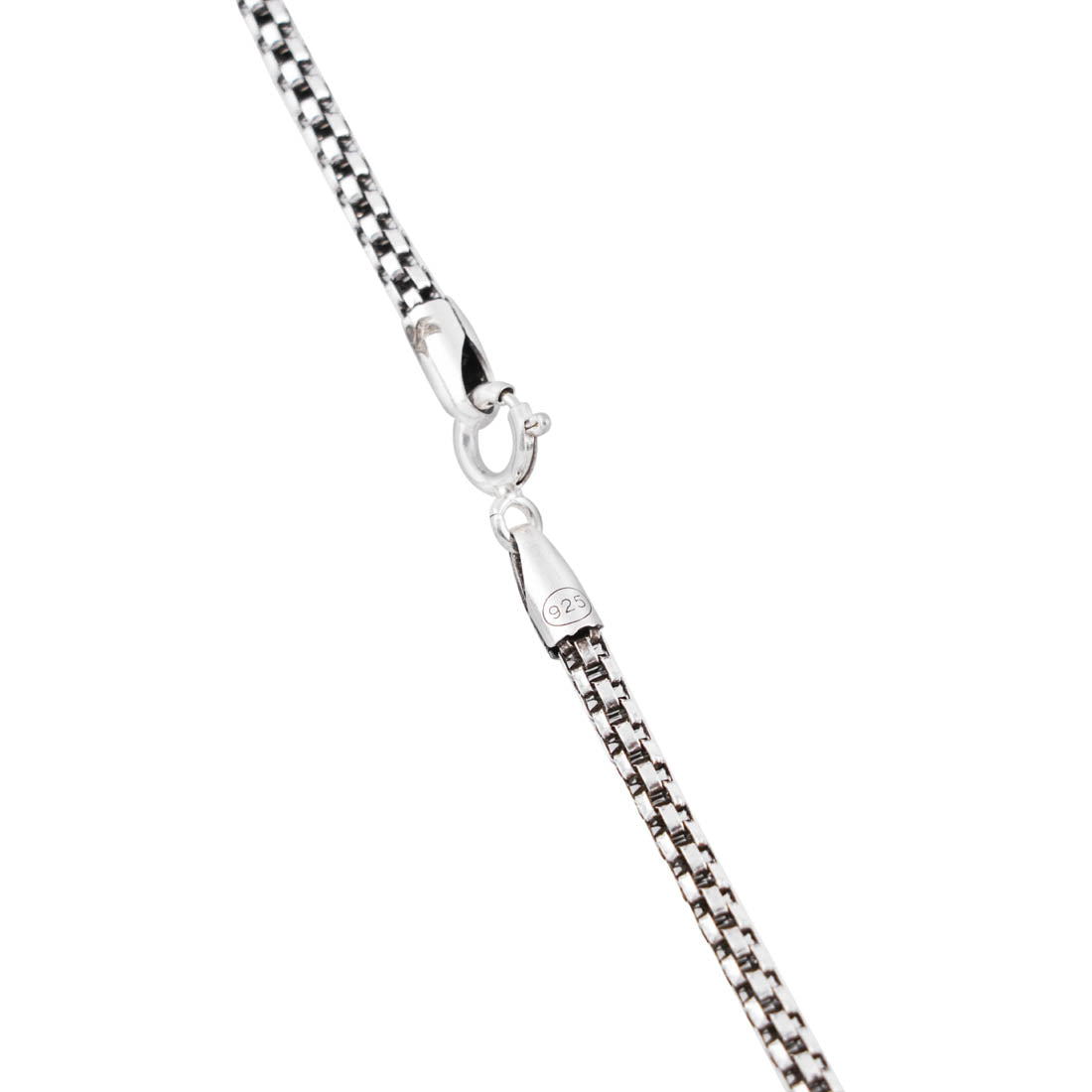 Prinjal Jewellers Silver Trishul Pendant with Chain - view 5