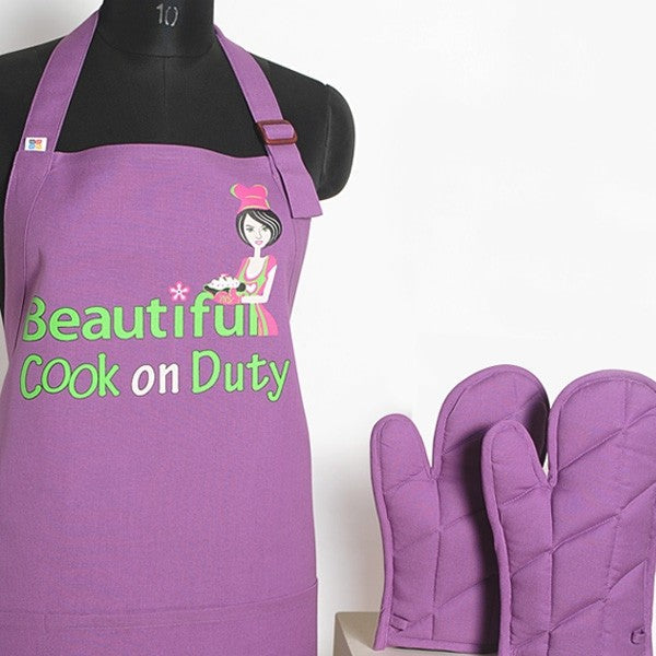 Swayam India Beautiful Cook Graffiti Apron -apg-g003 - view 2