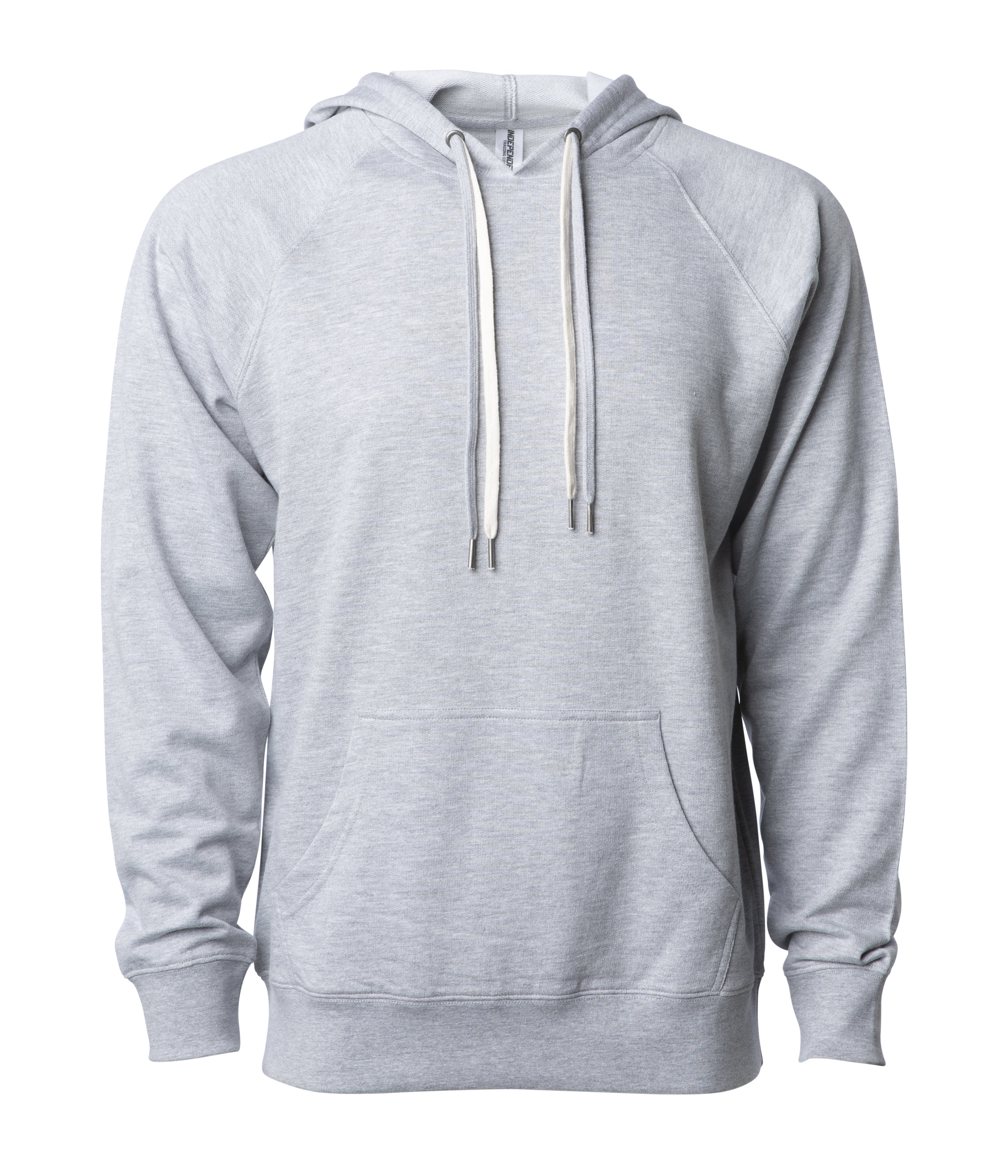 Independent Trading Company Unisex Lightweight Loopback Terry Hooded Pullover - view 2