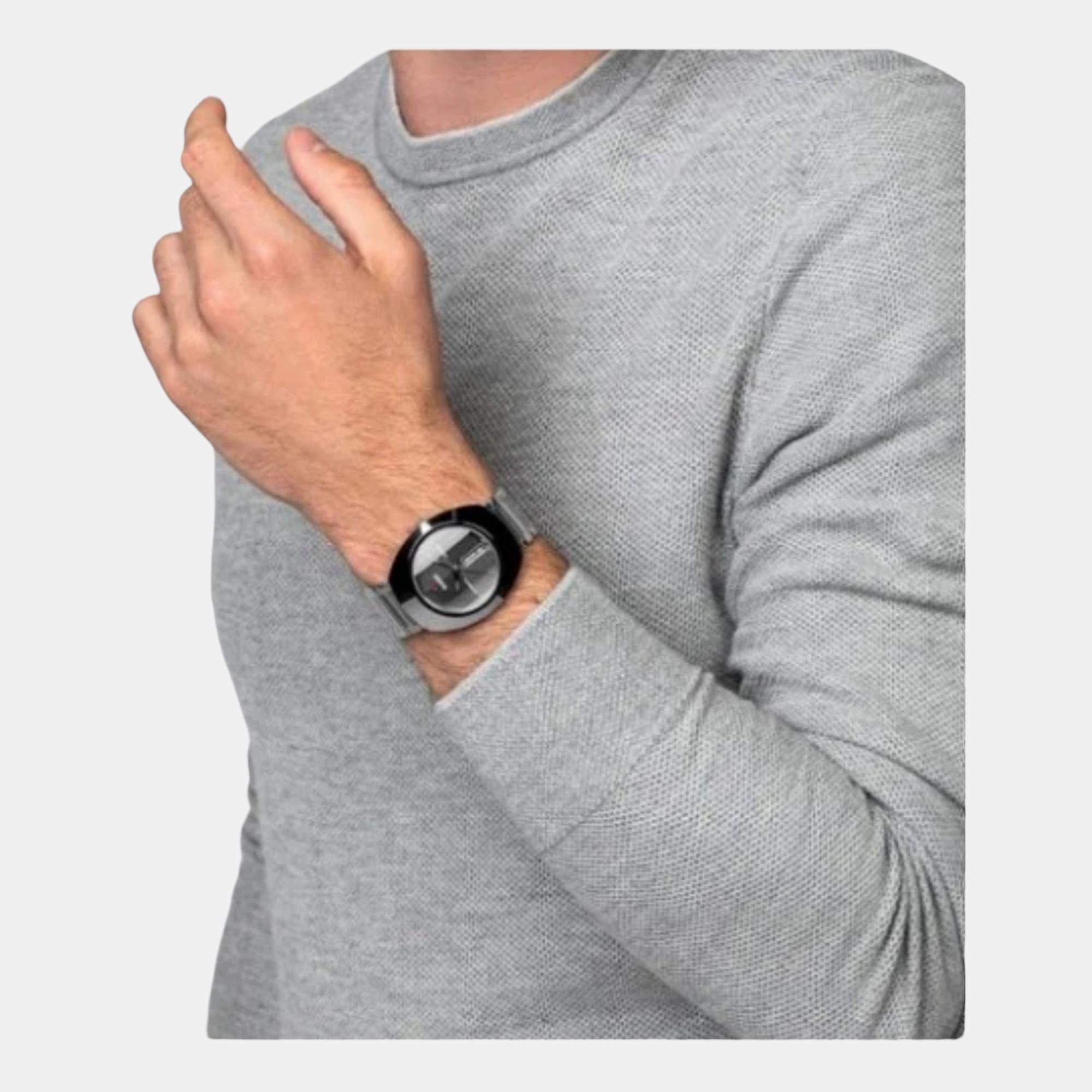 Rado Diastar Unisex Automatic Grey Dial Analog Stainless Steel Watch R12160103 - view 4