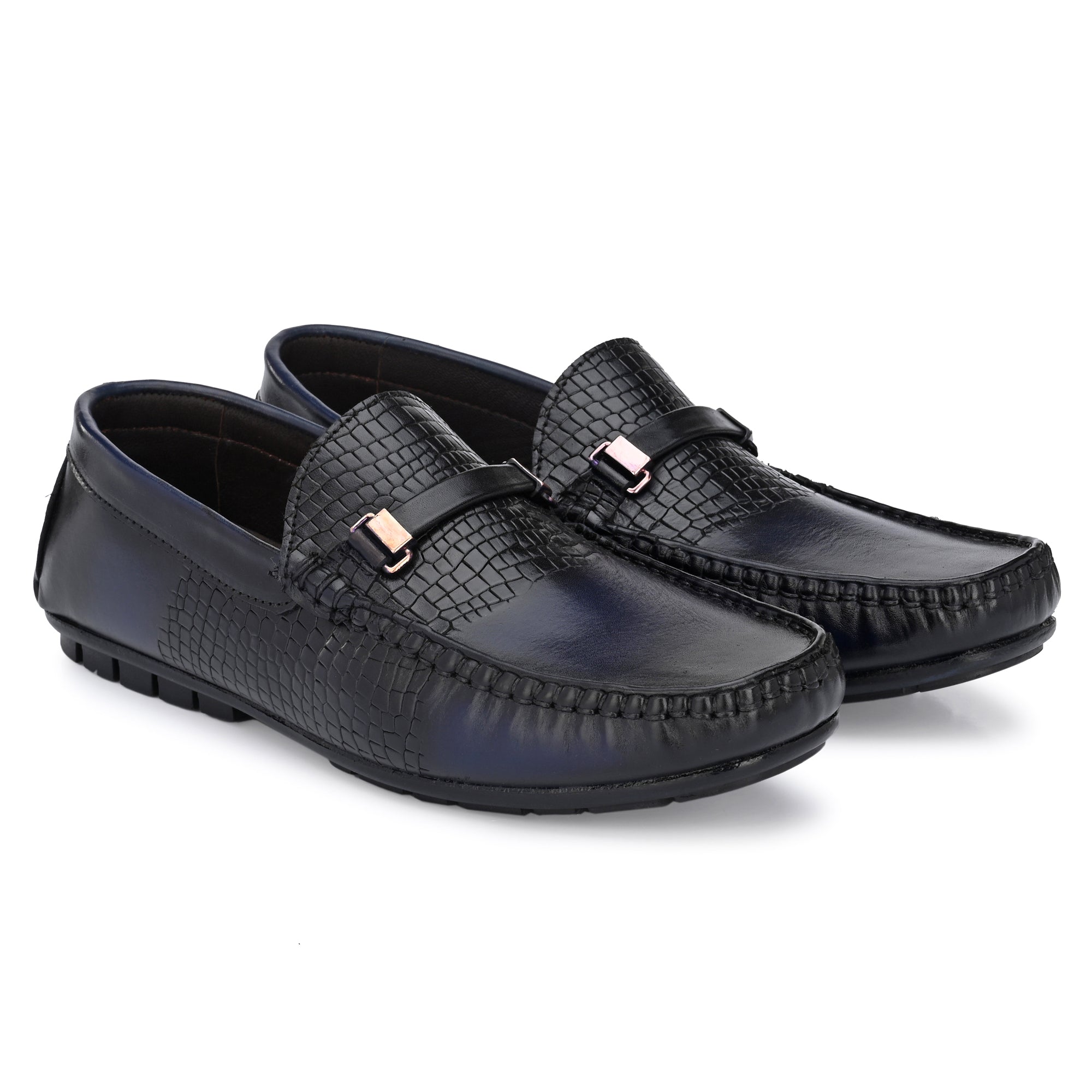egoss-shoes Buckled Formal Loafers For Men by Egoss - view 8