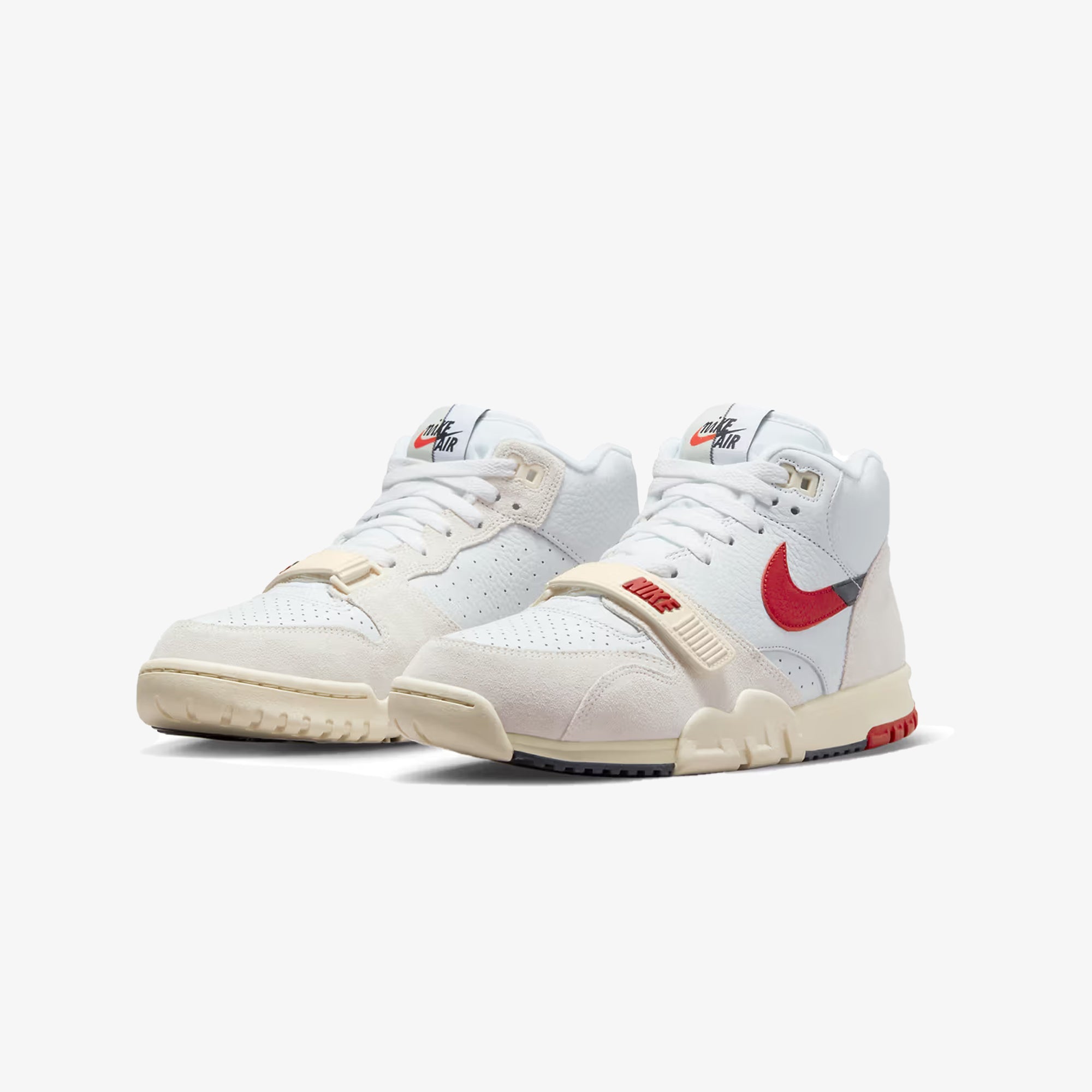Nike | AIR TRAINER 1 { WHITE/RED