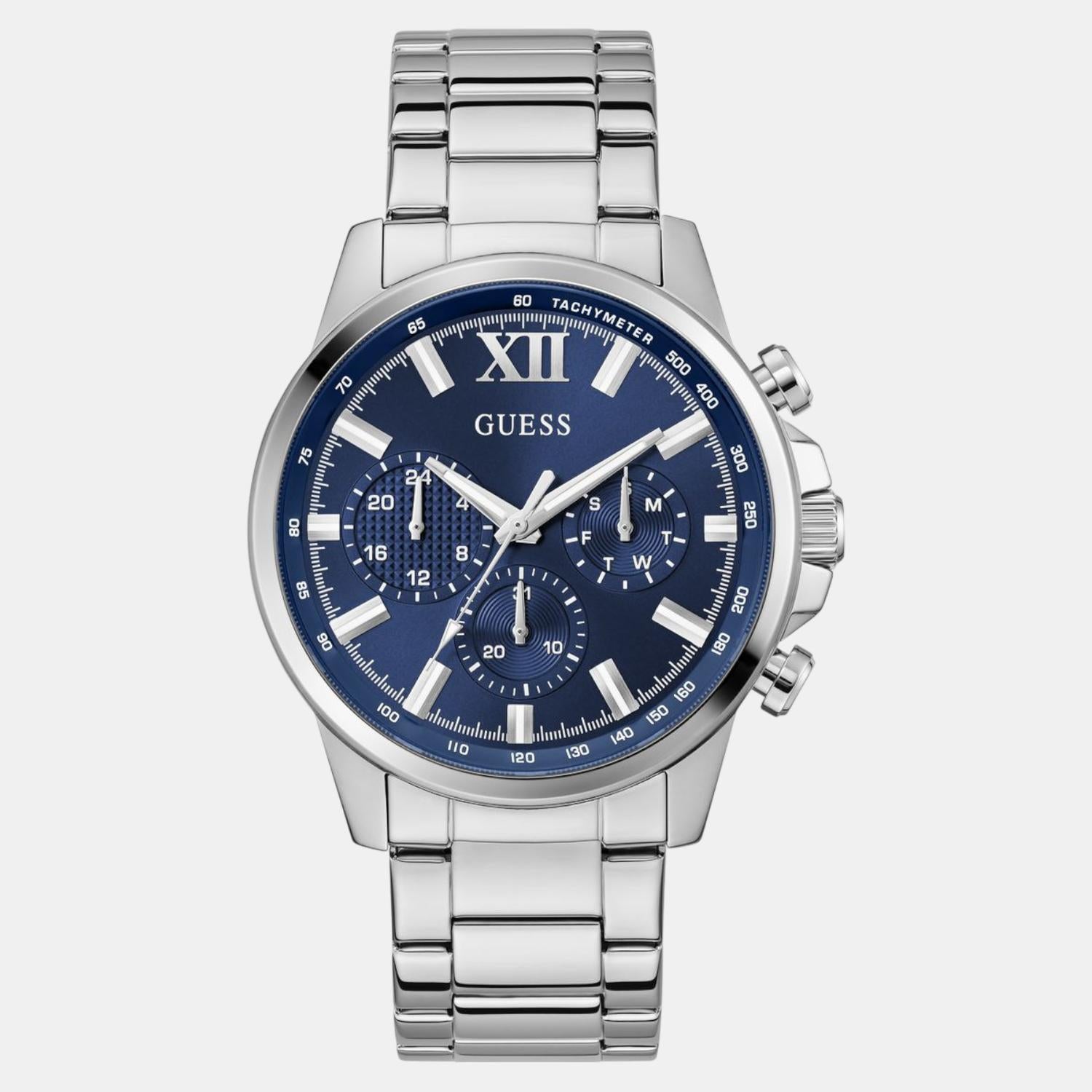 Guess Dress Men Quartz Blue Dial Chronograph Stainless Steel Watch GW0900G4 - view 2