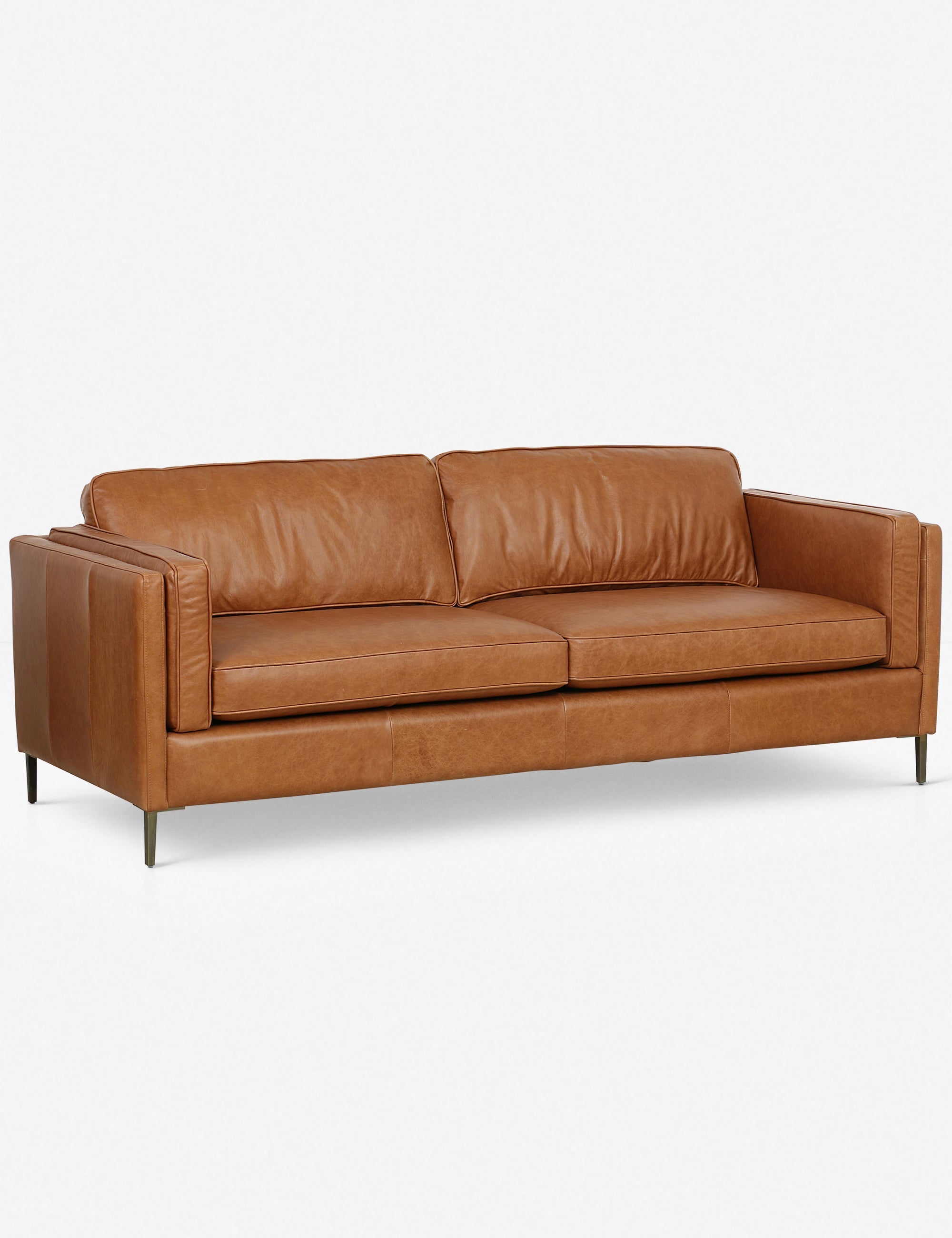Lulu and Georgia Orielle Leather Sofa - view 3