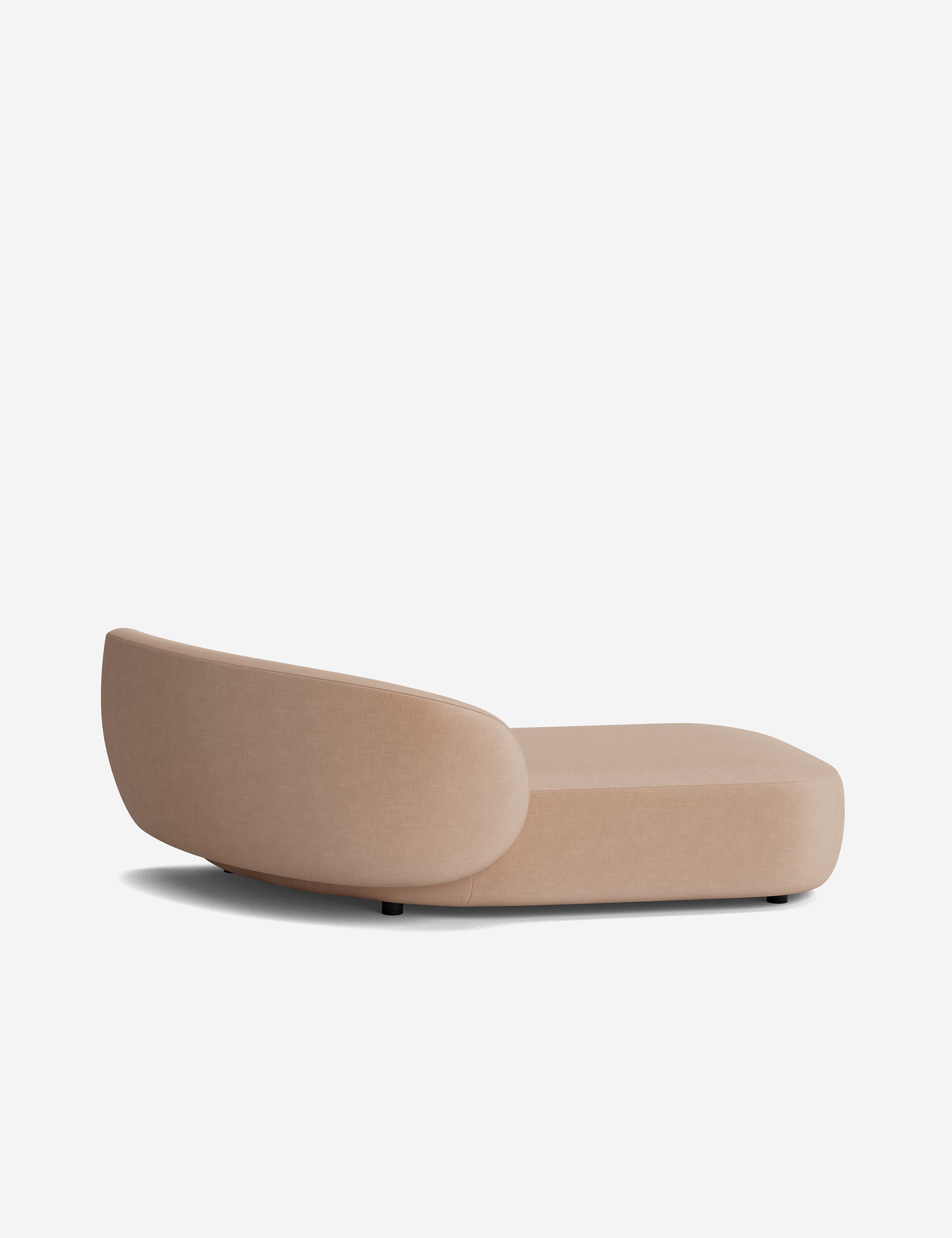 Lulu and Georgia Claret Modular Left Chaise - view 121