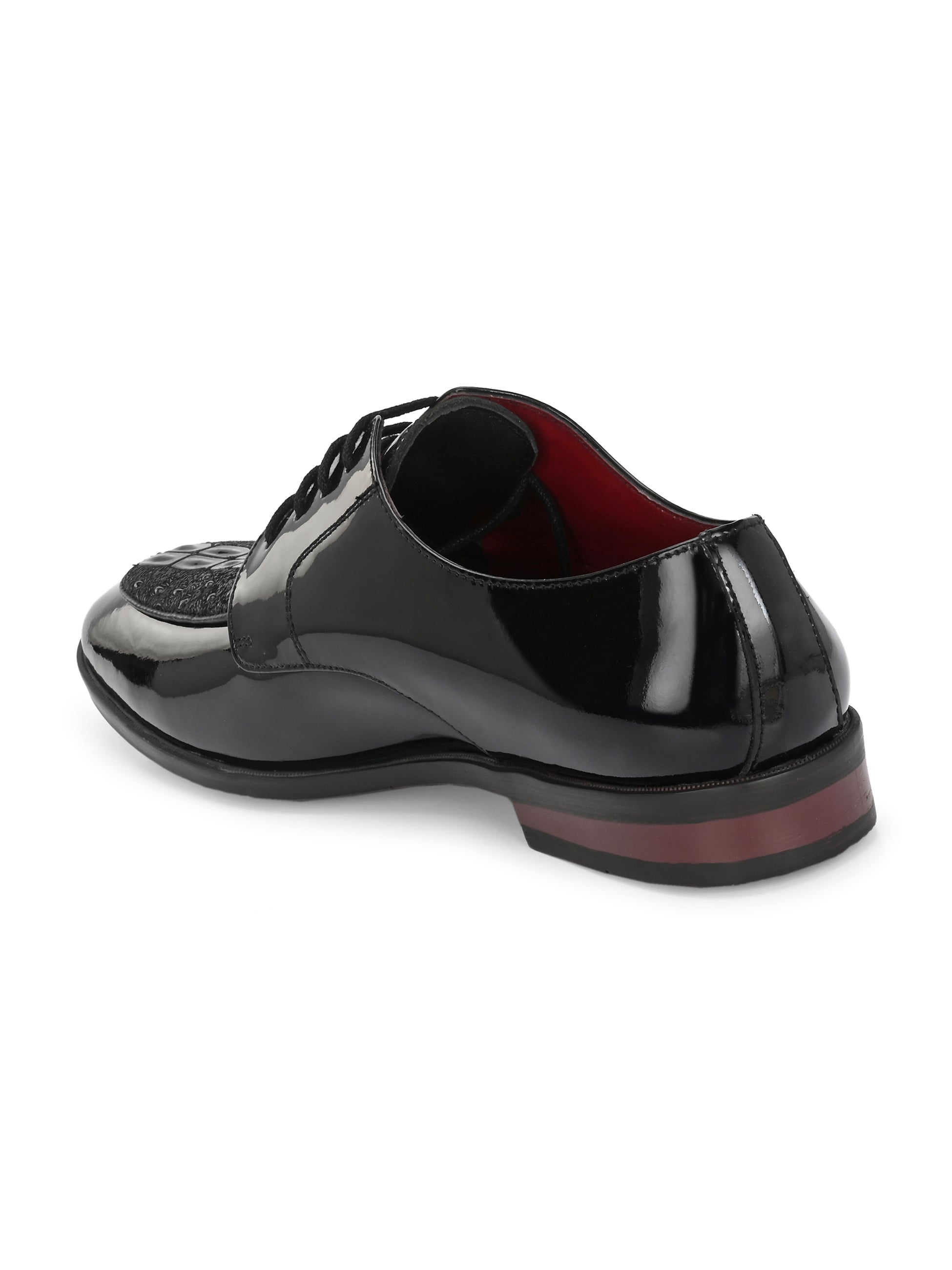 Egoss Shoes Titanium Party Lace-Ups by Aspeerio - view 7