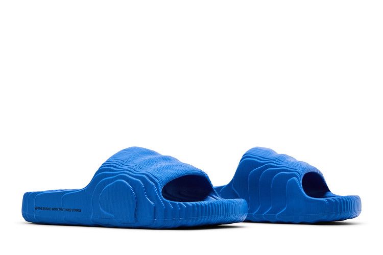 Yeezy adidas Adilette 22 Slides Blue Bird Core Black - view 8
