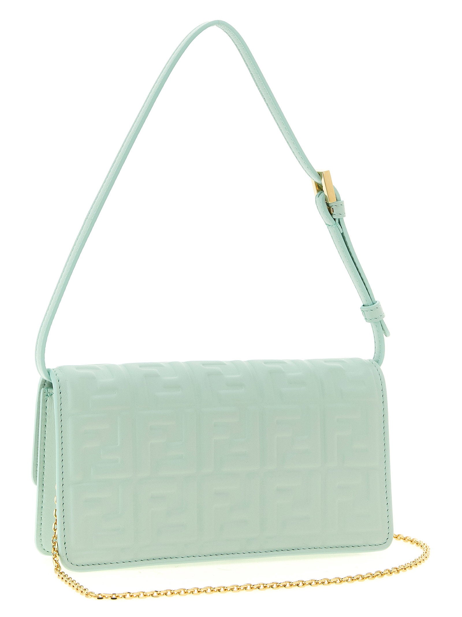 Fendi Baguette Wallet On Chain - view 2