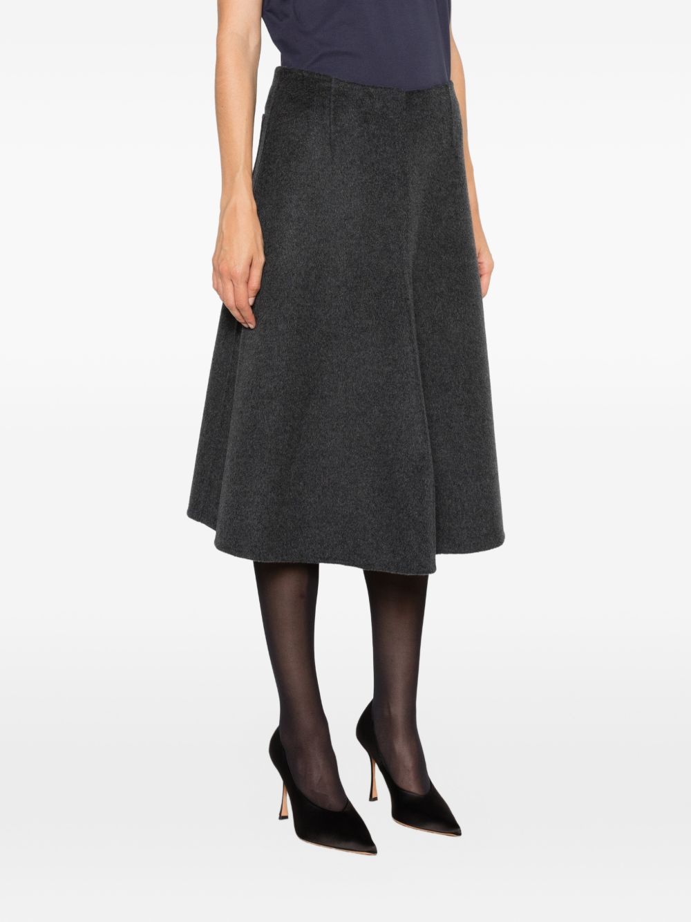 SUSANNE BOMMER Skirt – Wool 95%, Cashmere 5% - view 3