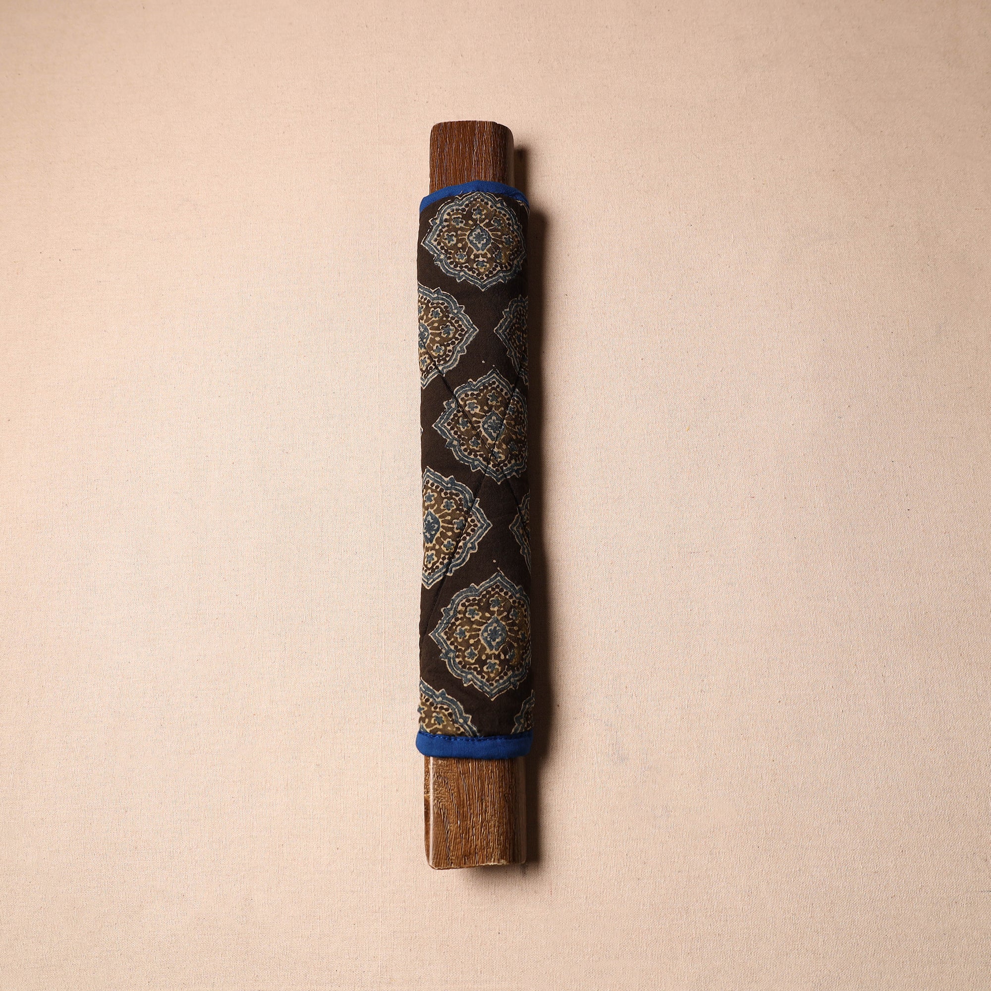 JALPARI Brown - Handmade Cotton Fridge Handle Cover 04