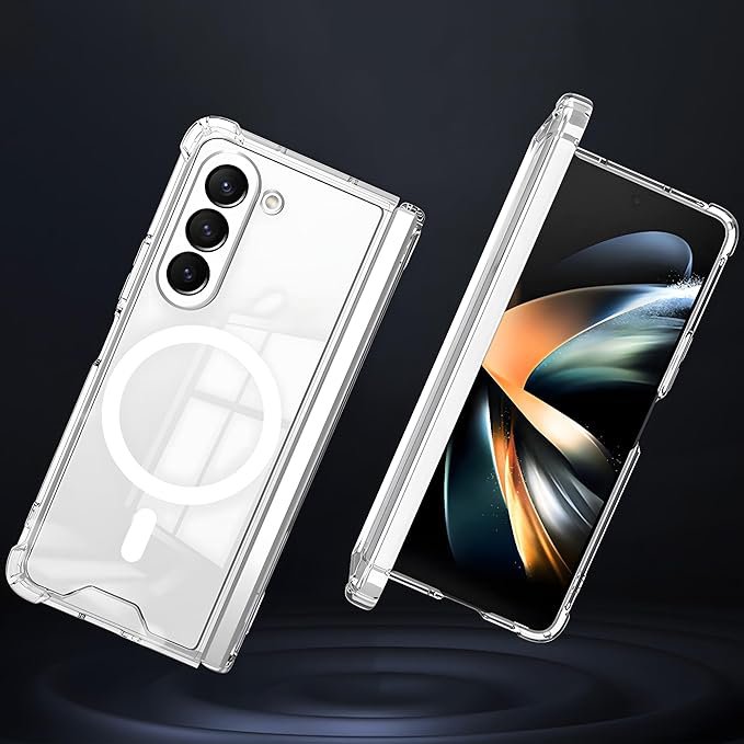 Million Cases Galaxy Z Fold6 Anti-Knock TPU Transparent MagSafe Case - view 2