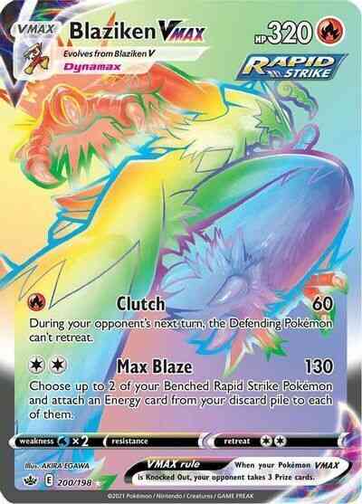 Rare rainbow swsh6-200 – Pokémon Blaziken VMAX - 200/198 - Rare Rainbow [swsh6-200] [Secret]