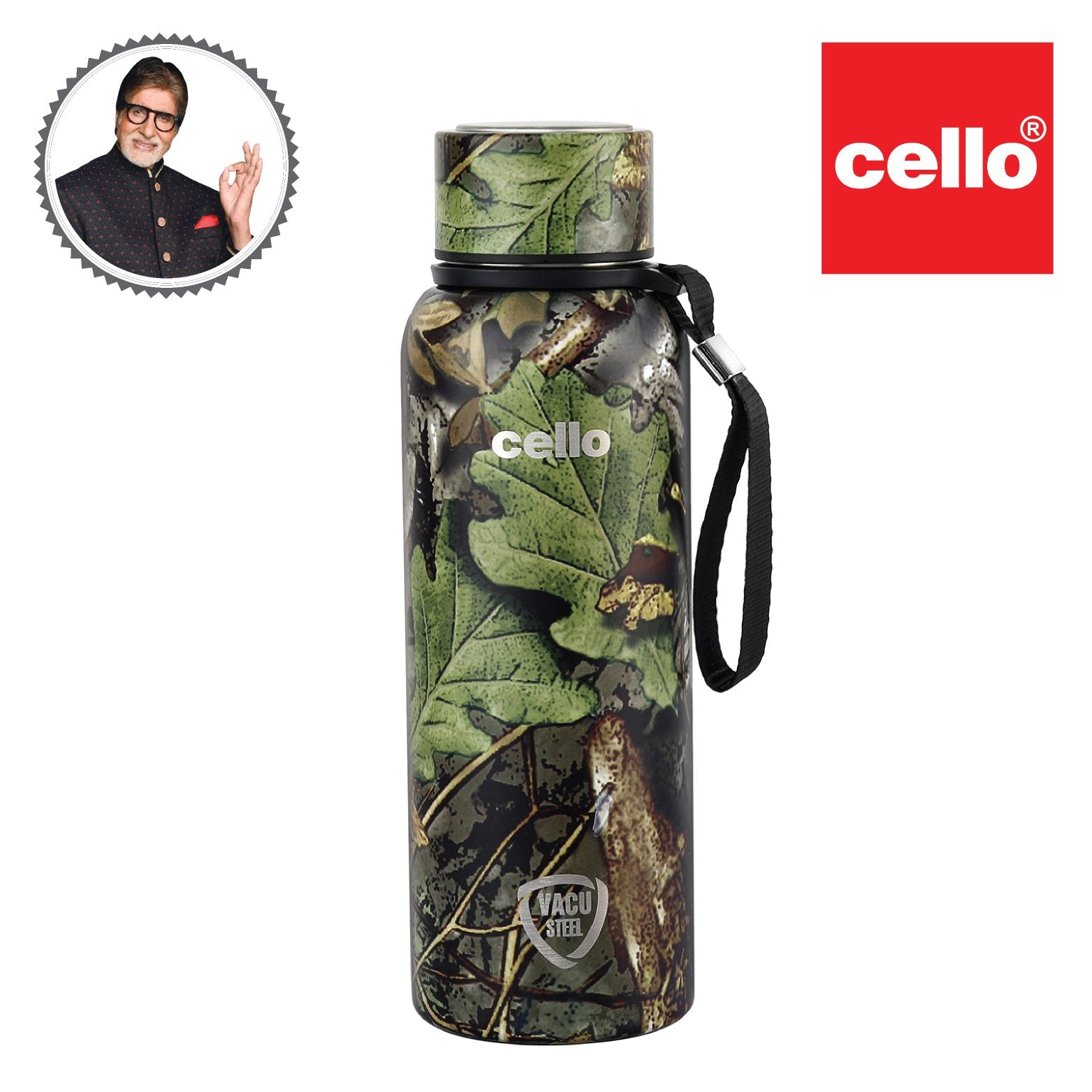 Cello Deezee Kent, Vacusteel Water Bottle, 550ml - view 27