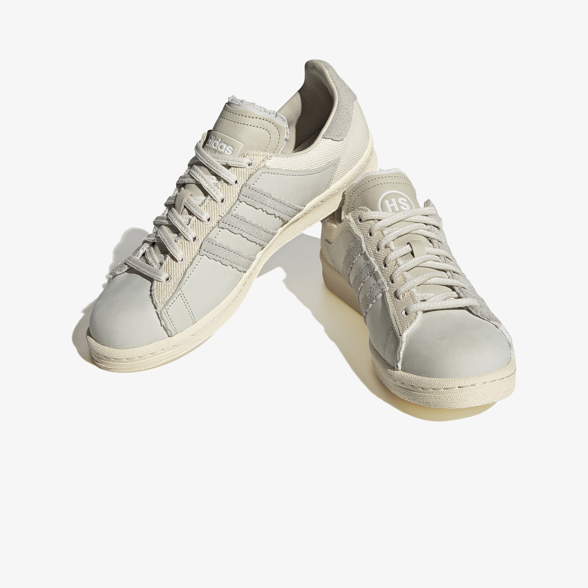 Adidas Originals | CAMPUS HIGHSNOBIETY HIGHART { CRYSTAL WHITE/WHITE TINT/CHALK WHITE - view 3