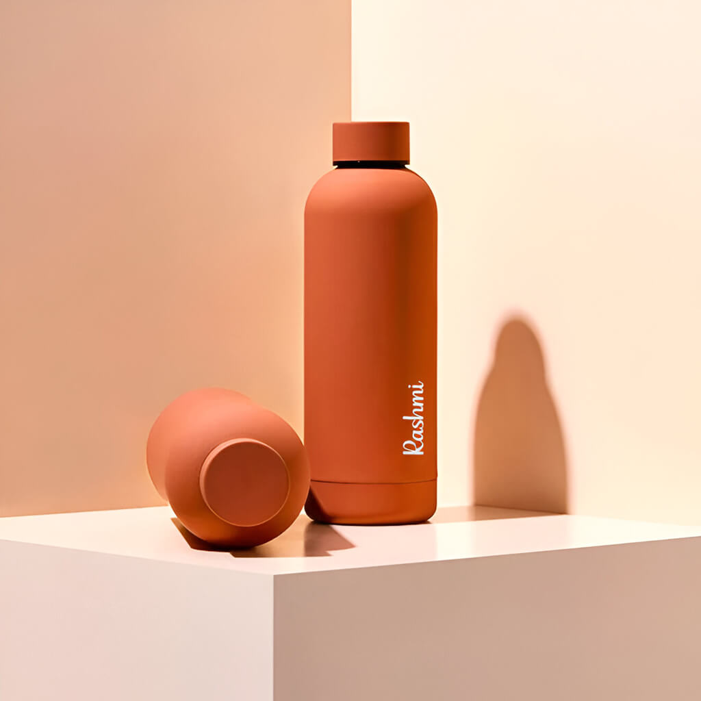 Porffitto Double Walled Orange Bottle