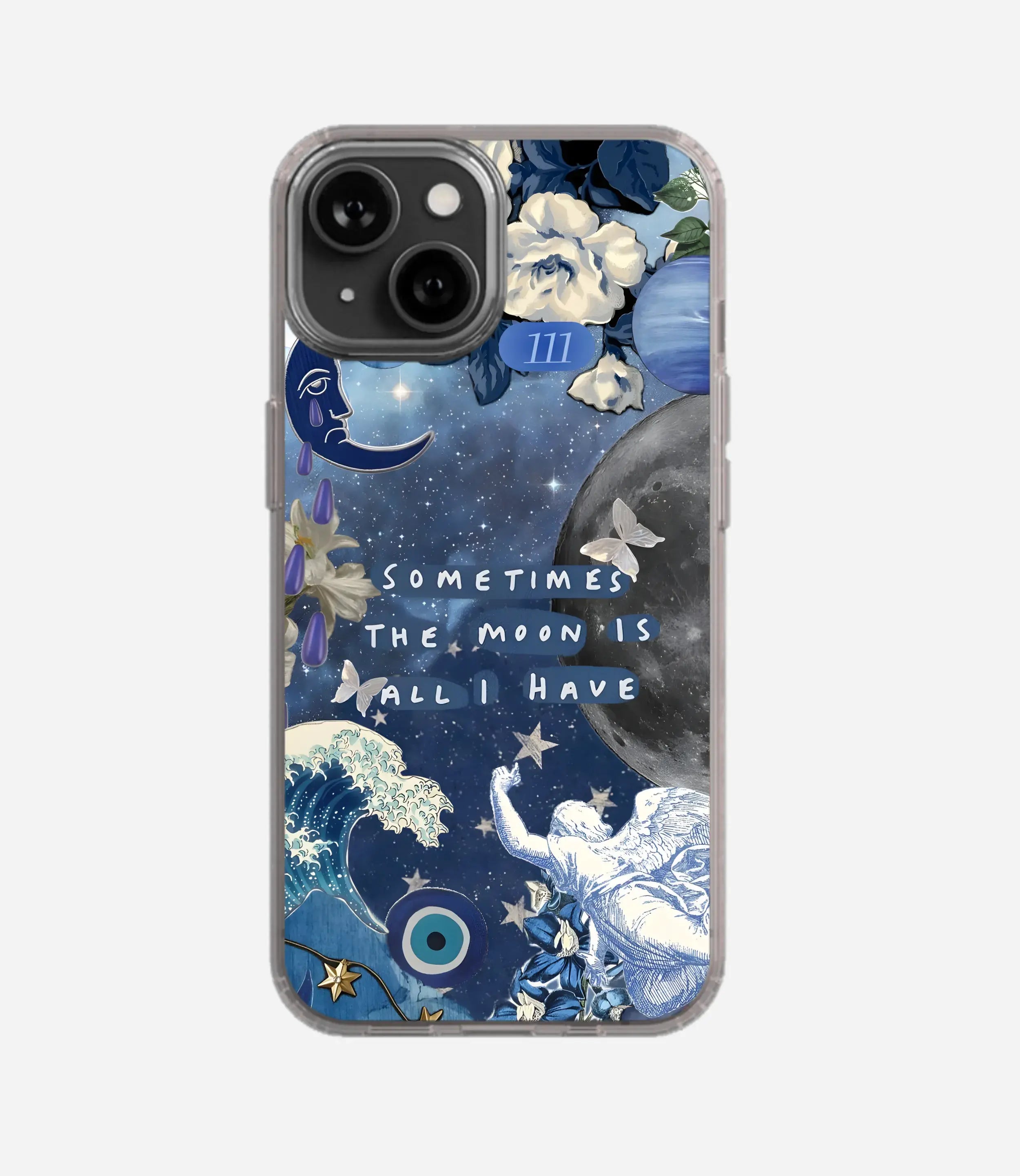 The Case Company Moon Is All I Have Silicone Case
