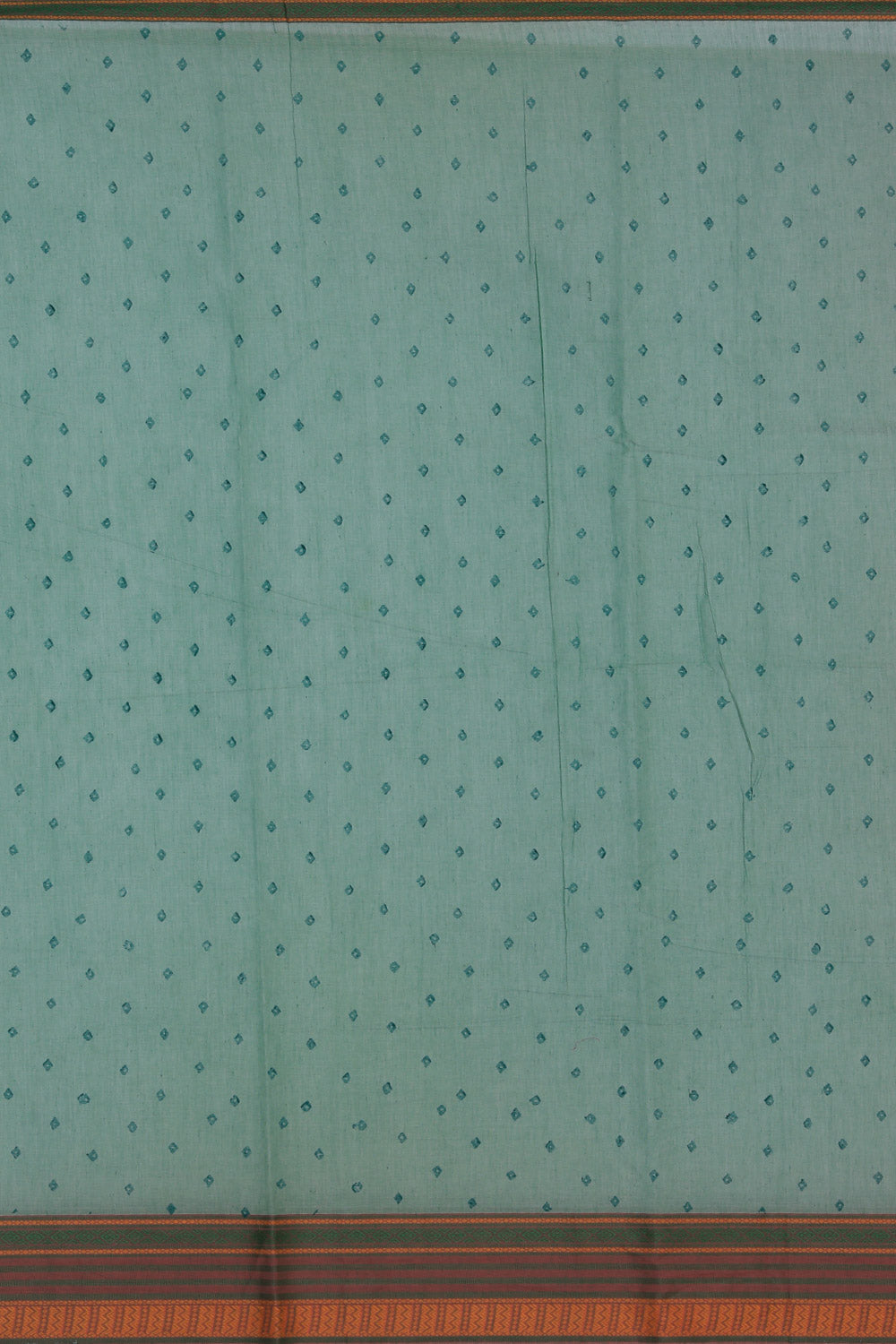 Kalanjali Ethnics Hand block printed cotton saree - view 5