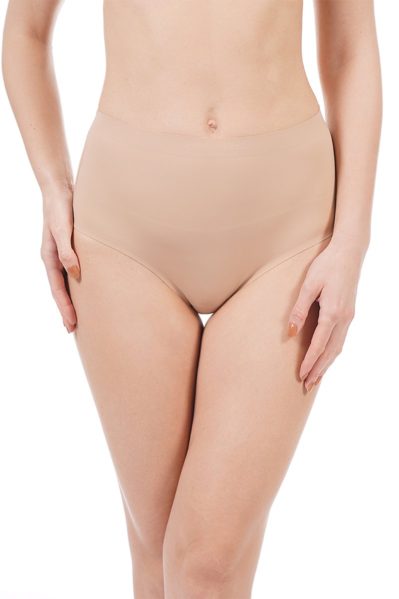 amante Vanish Seamless High Waist Panty - Sandalwood