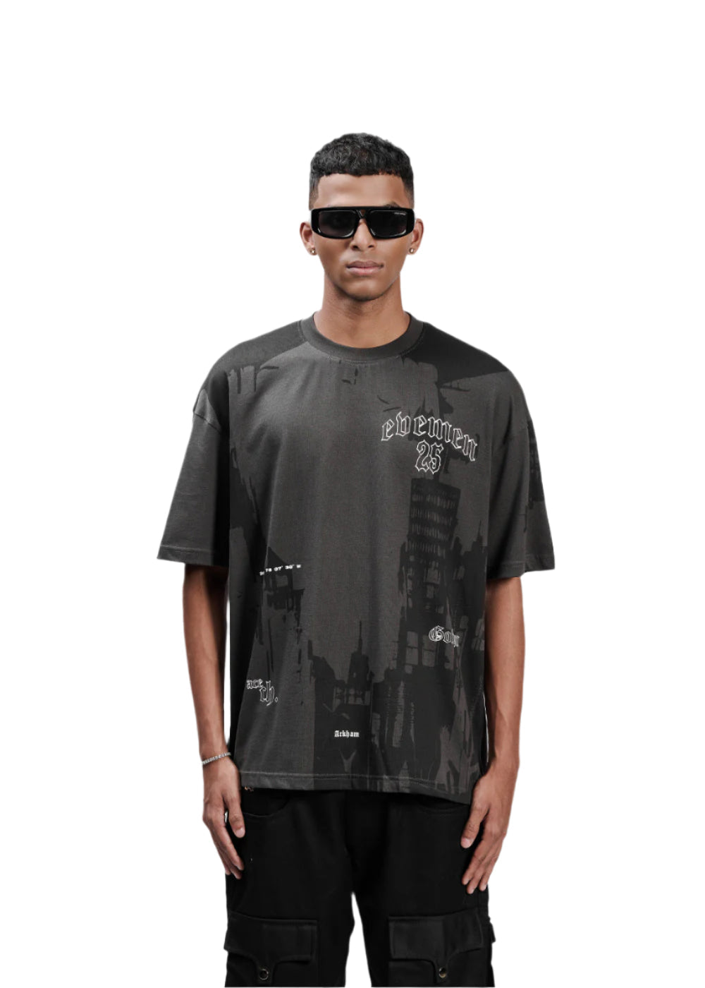 EVEMEN Gotham T-shirt - Dark Grey