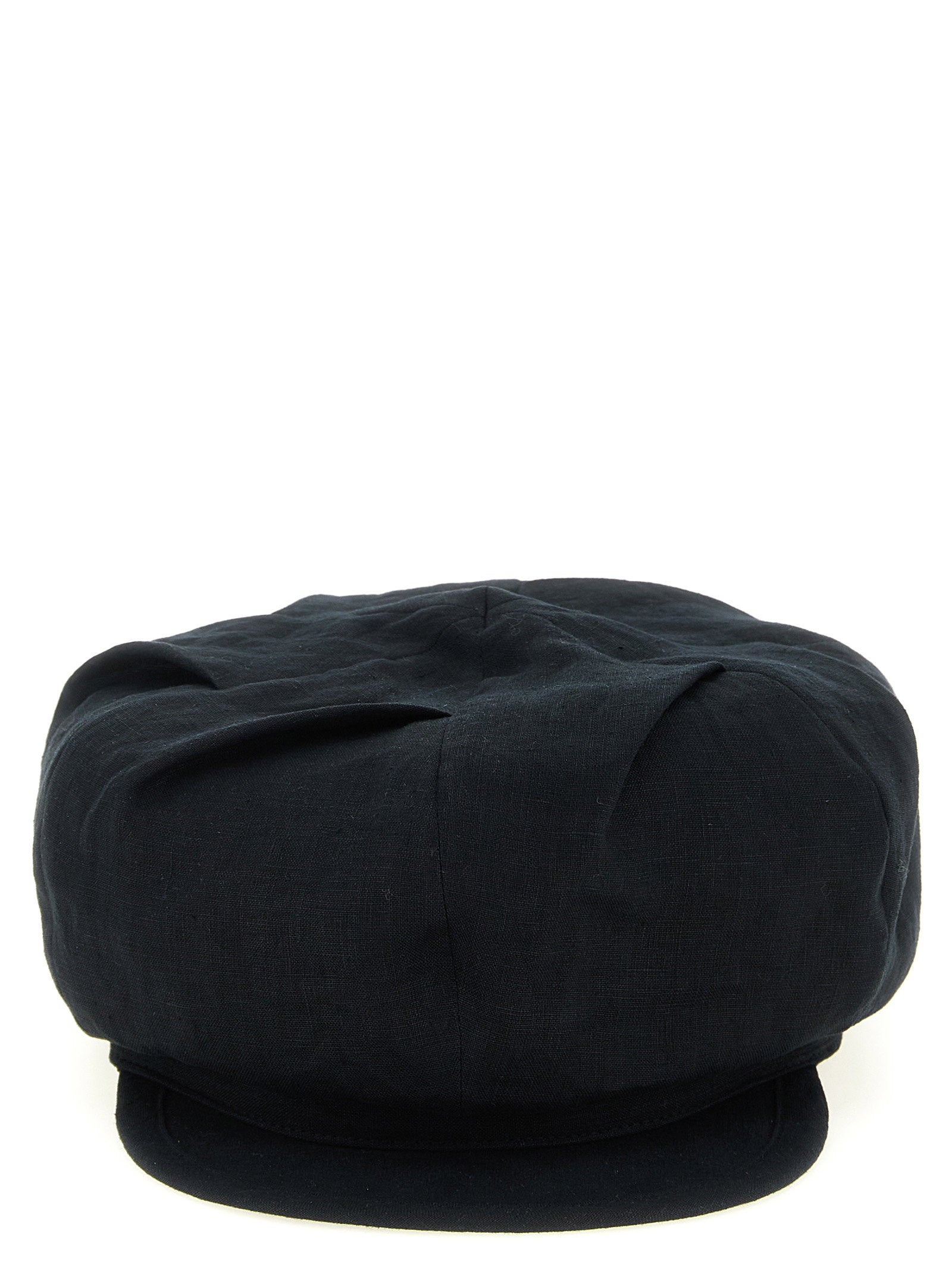 Yohji Yamamoto Tuck Casquette Cap – 100% linen