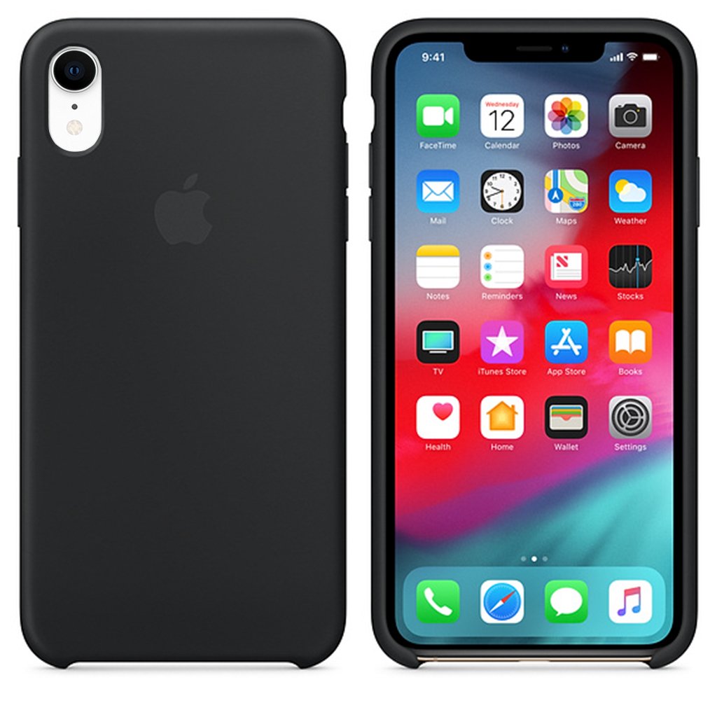 KShop Silicone Case For iPhone XR - Black - view 2