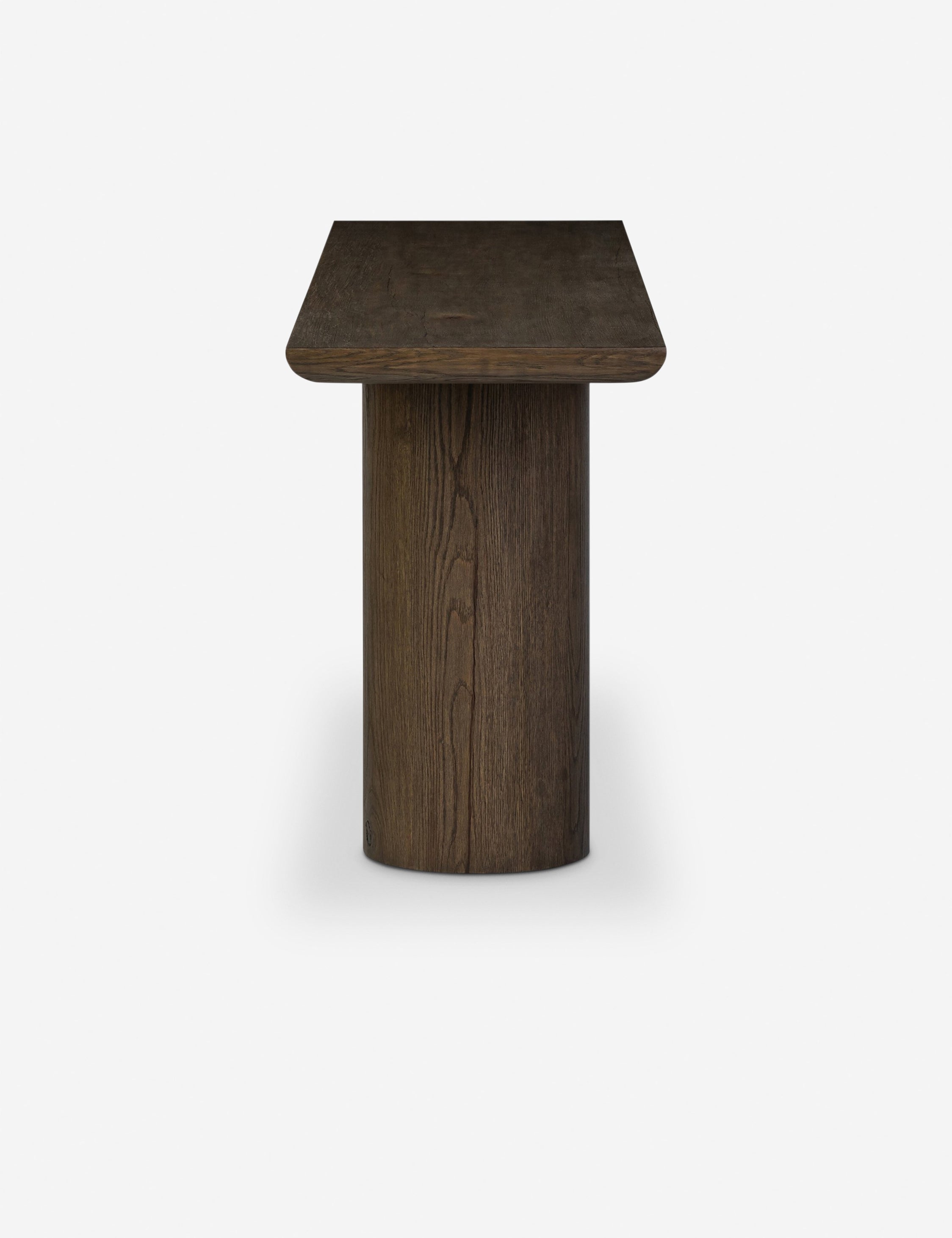 Lulu and Georgia Leda Console Table – Brown Oak - view 4