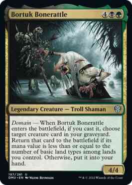 Bortuk bonerattle 197 – Magic Bortuk Bonerattle [197] [Dominaria United] [Non-Foil]