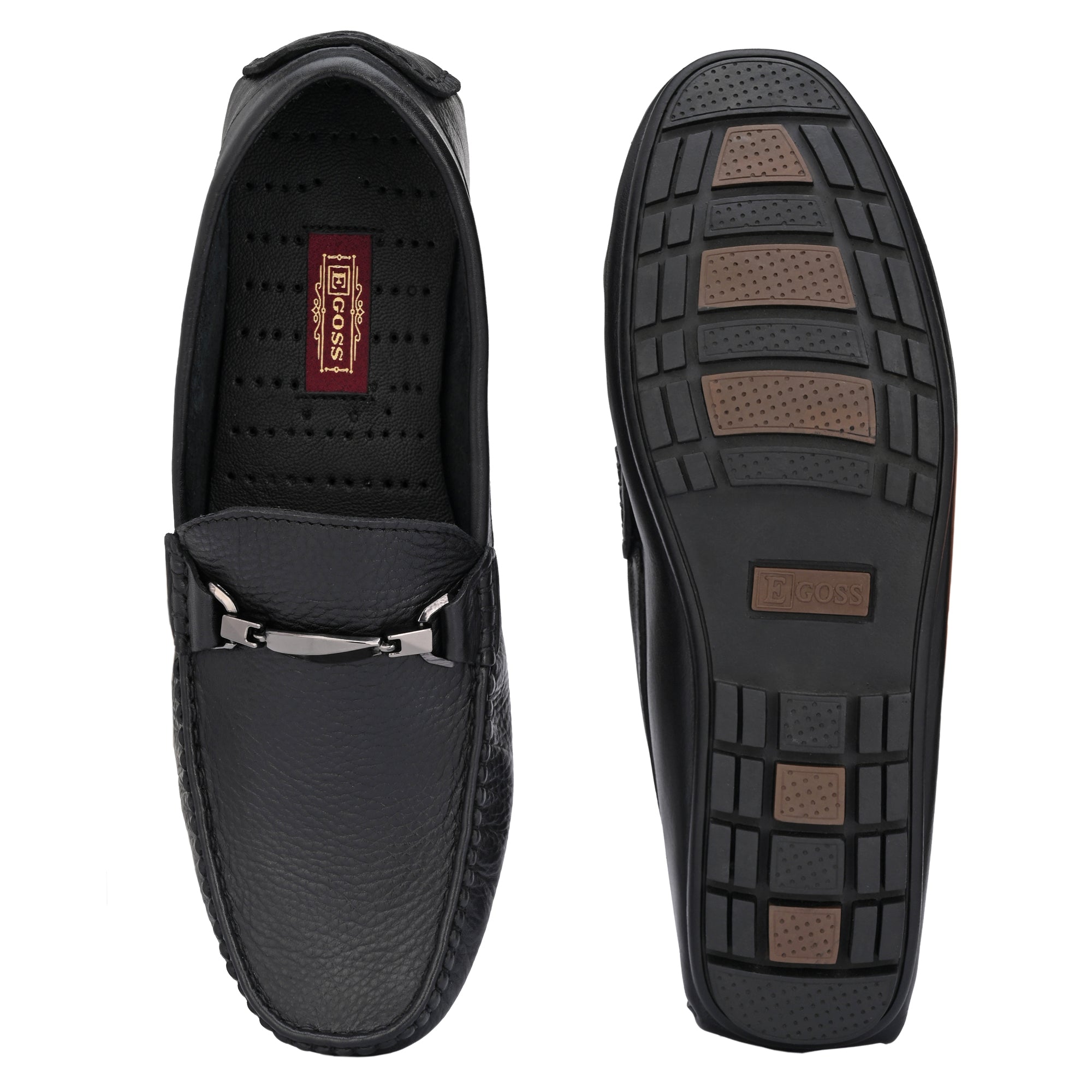egoss-shoes Egoss Leather Loafers Shoes For Men - view 13