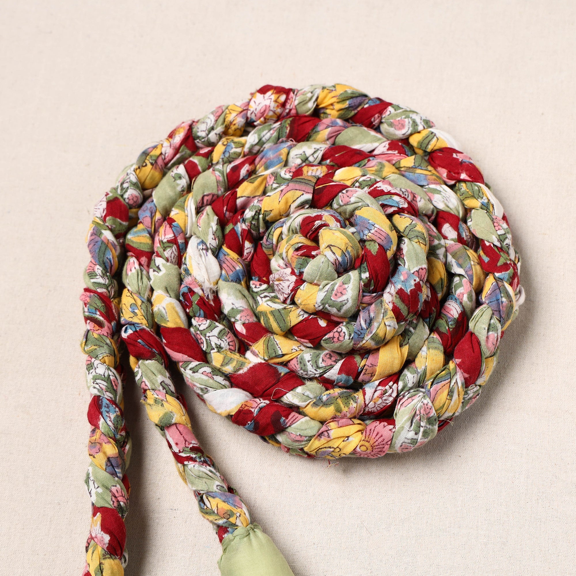 NOORI BAZAR Handmade Upcycled Fabric Skipping Rope 15 - view 2