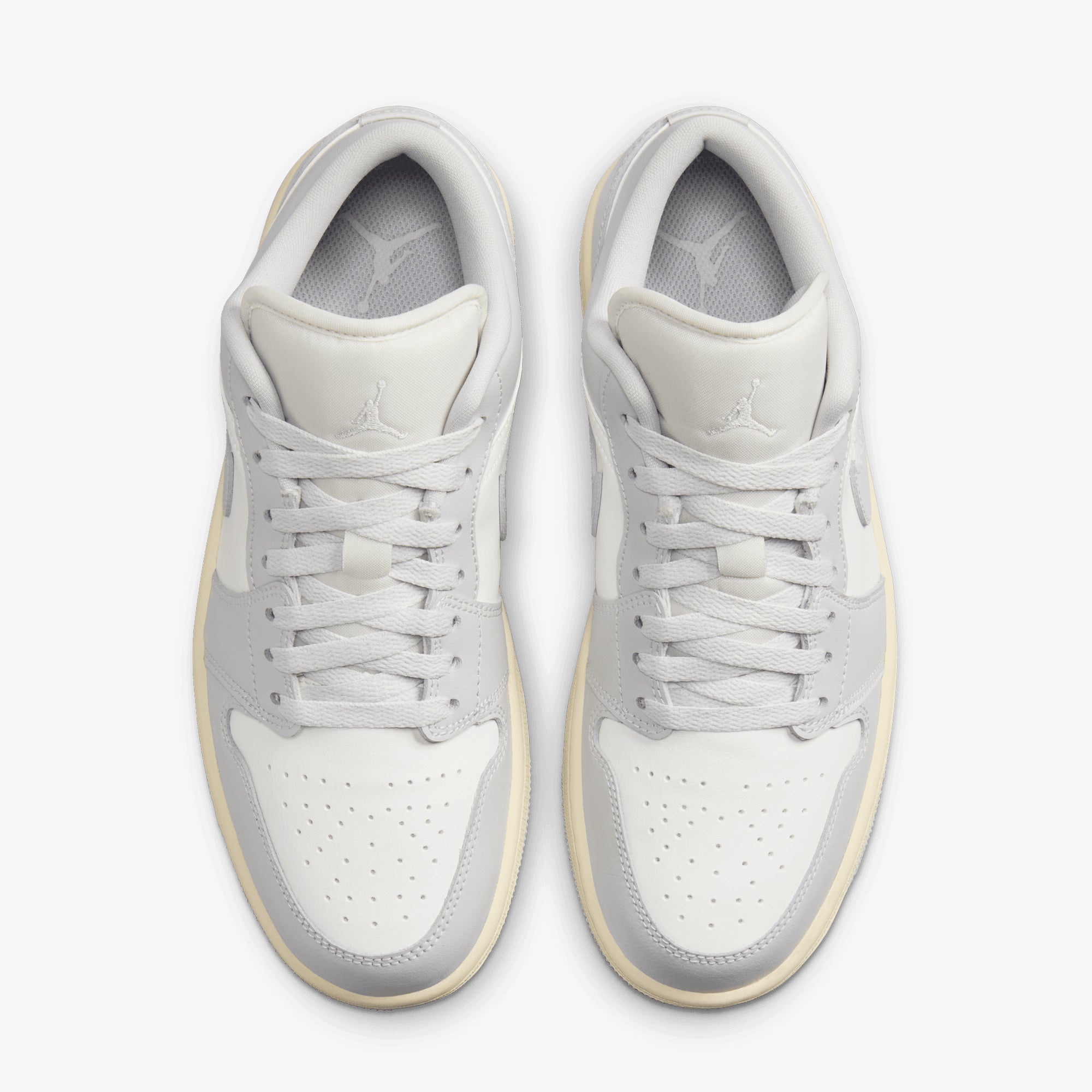 Jordan | Air Jordan 1 Low { Sail/neutral Grey-coconut Milk - view 2