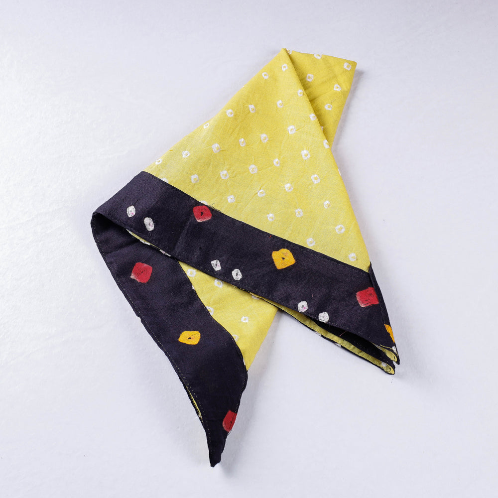 NOORI BAZAR Bandhani Tie-dye Cotton Bandana