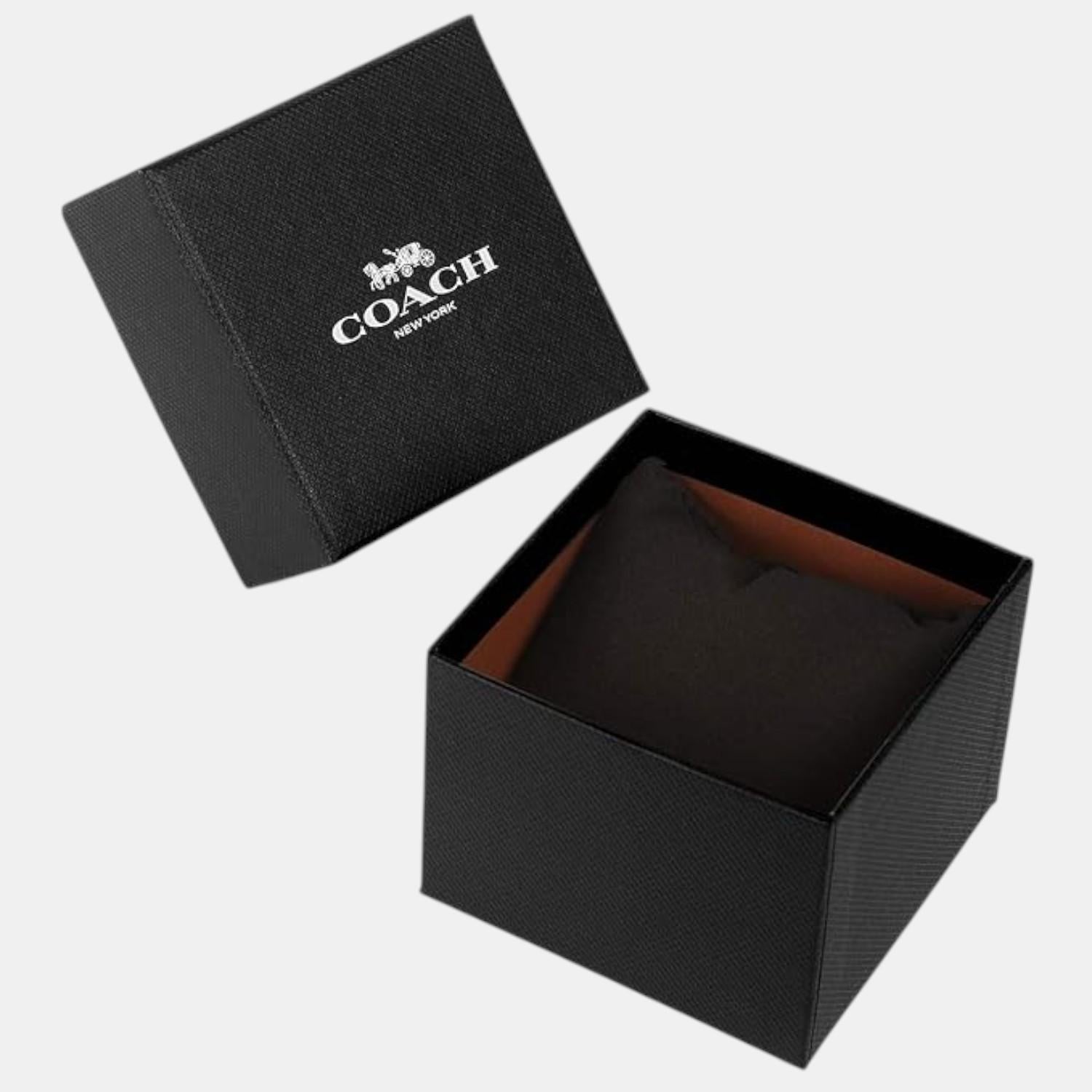 Coach Elliot Men Quartz Black Dial Analog Stainless Steel Watch 14602669 - view 5