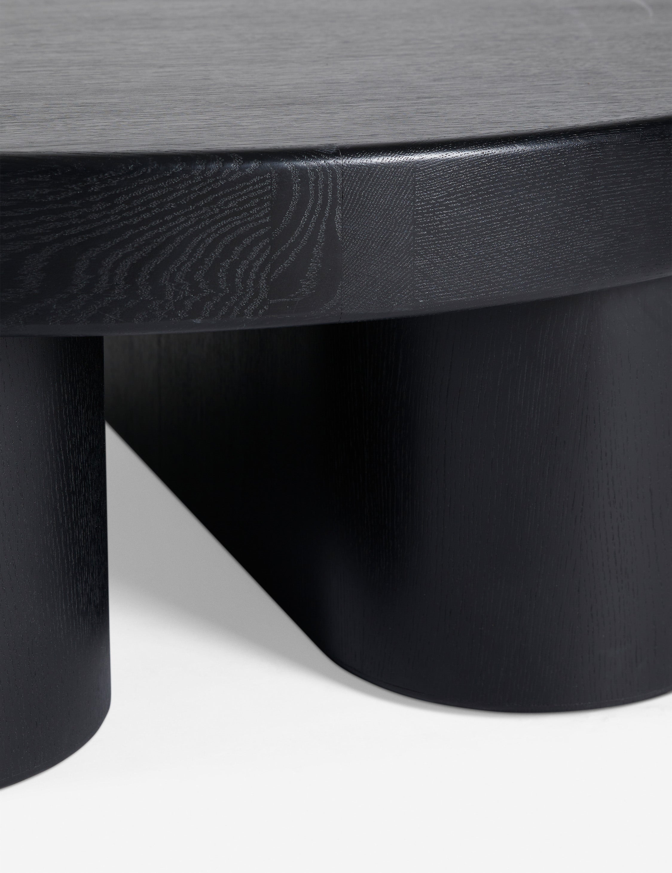 Lulu and Georgia Olga Round Coffee Table – Black - view 6