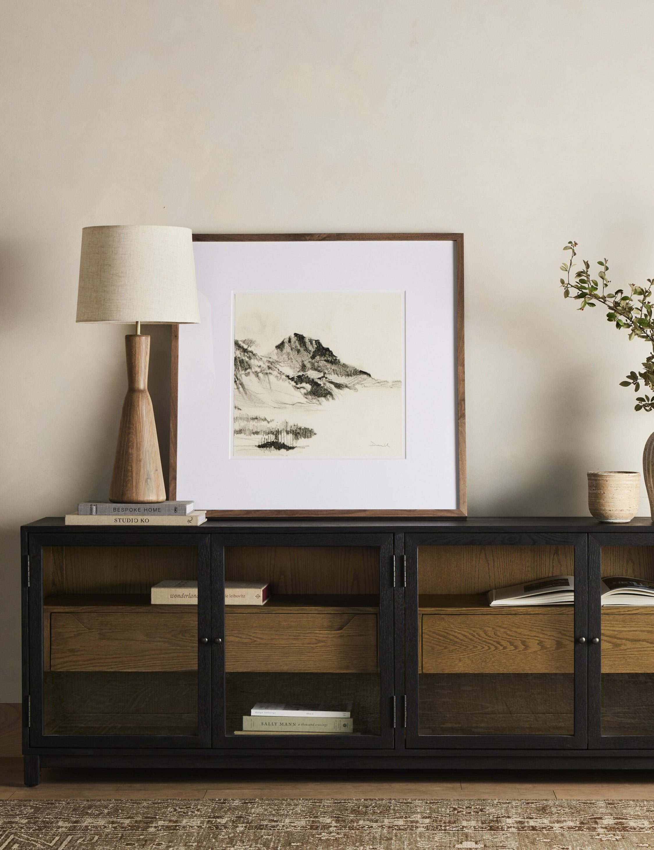 Lulu and Georgia Colby Media Console – Black - view 2
