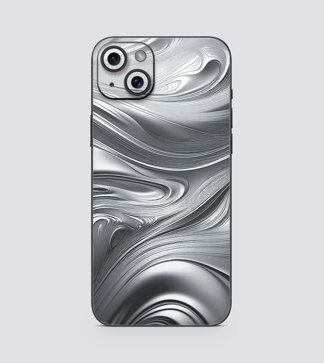 Apple iPhone 15 Plus Silver Swirl