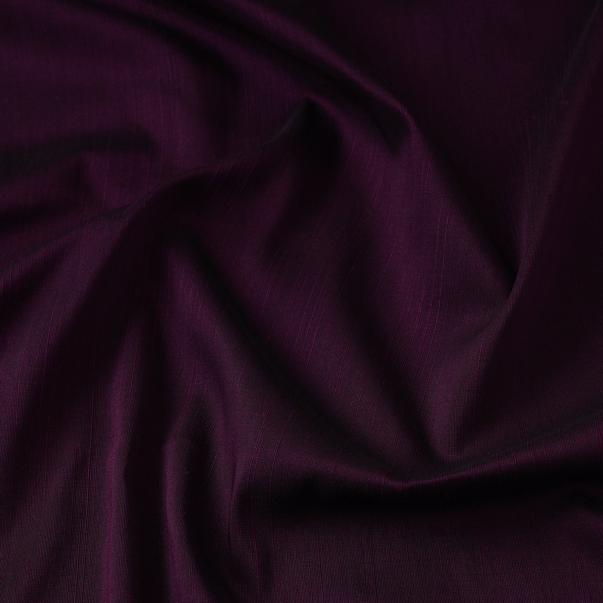 ITOKRI CRAFTS INITIATIVE Purple - Plain Slub Silk Fabric 12 - view 4