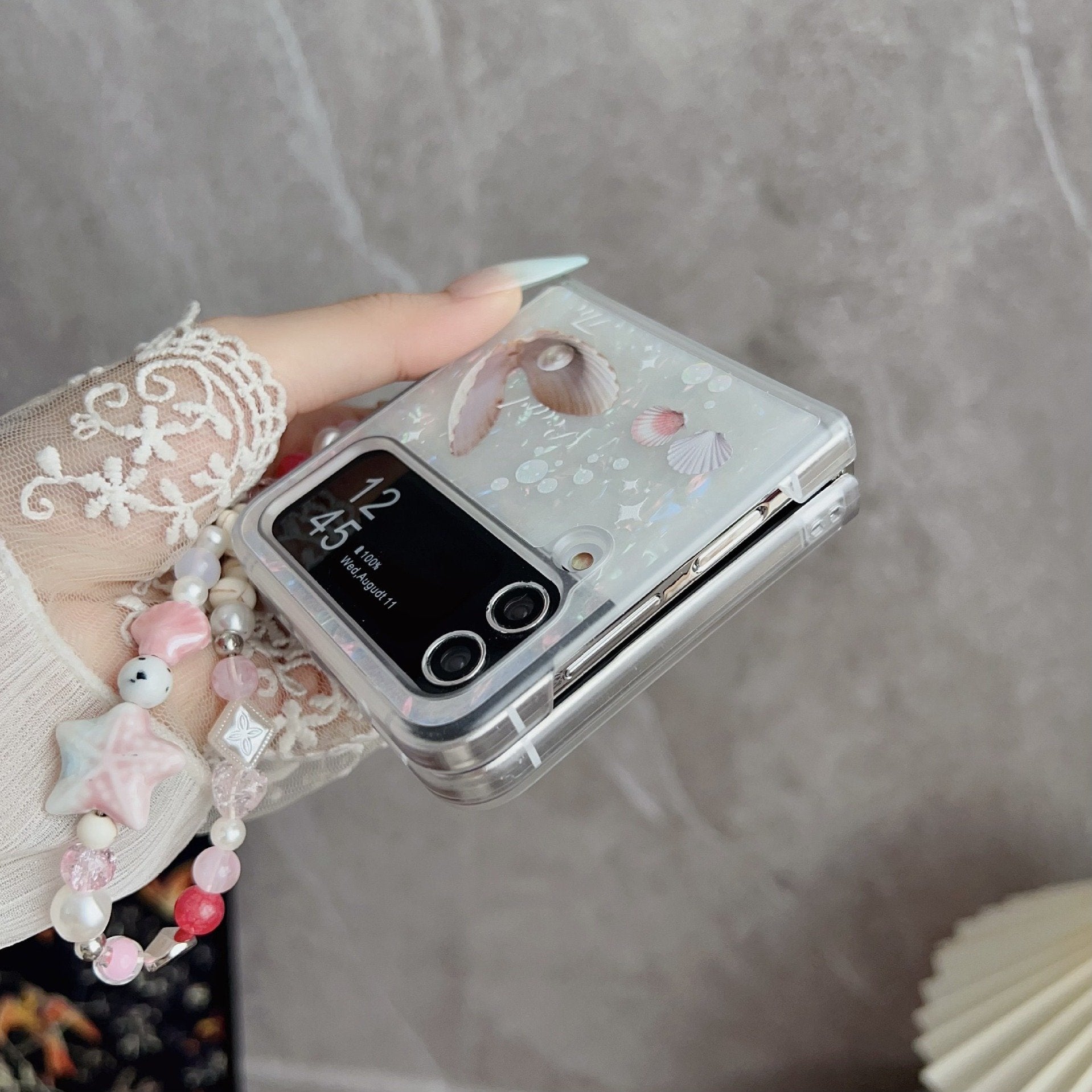 Peeperly Seaside Starfish Charm Shell Case - Samsung - view 11