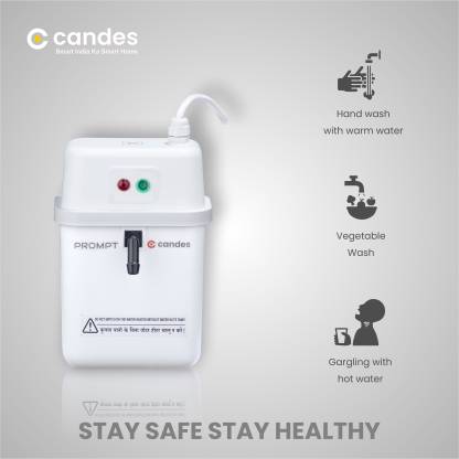 Candes Prompt 1 L Instant Water Geyser ( White) - view 3