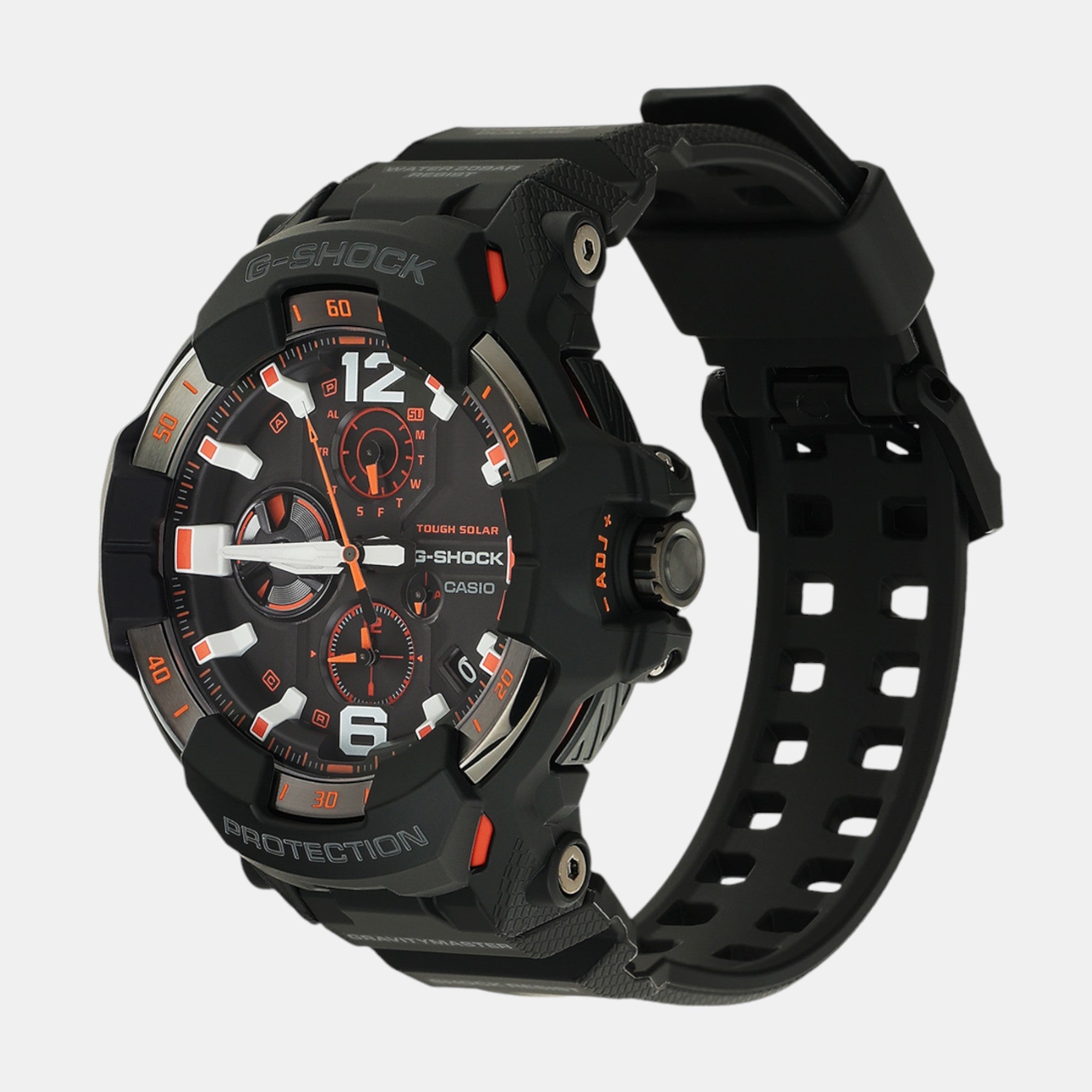 Casio G-Shock Men Quartz Grey Dial Analog Resin Watch G1568 - view 3