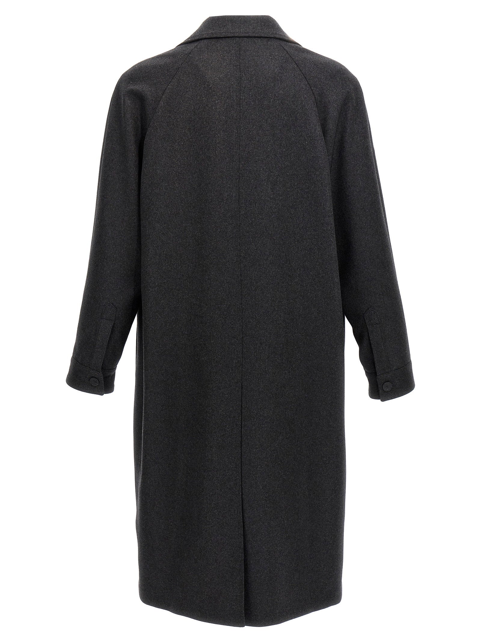 Fendi Single-breasted Cashmere Coat – 98% cashmere 2% elastane - view 2