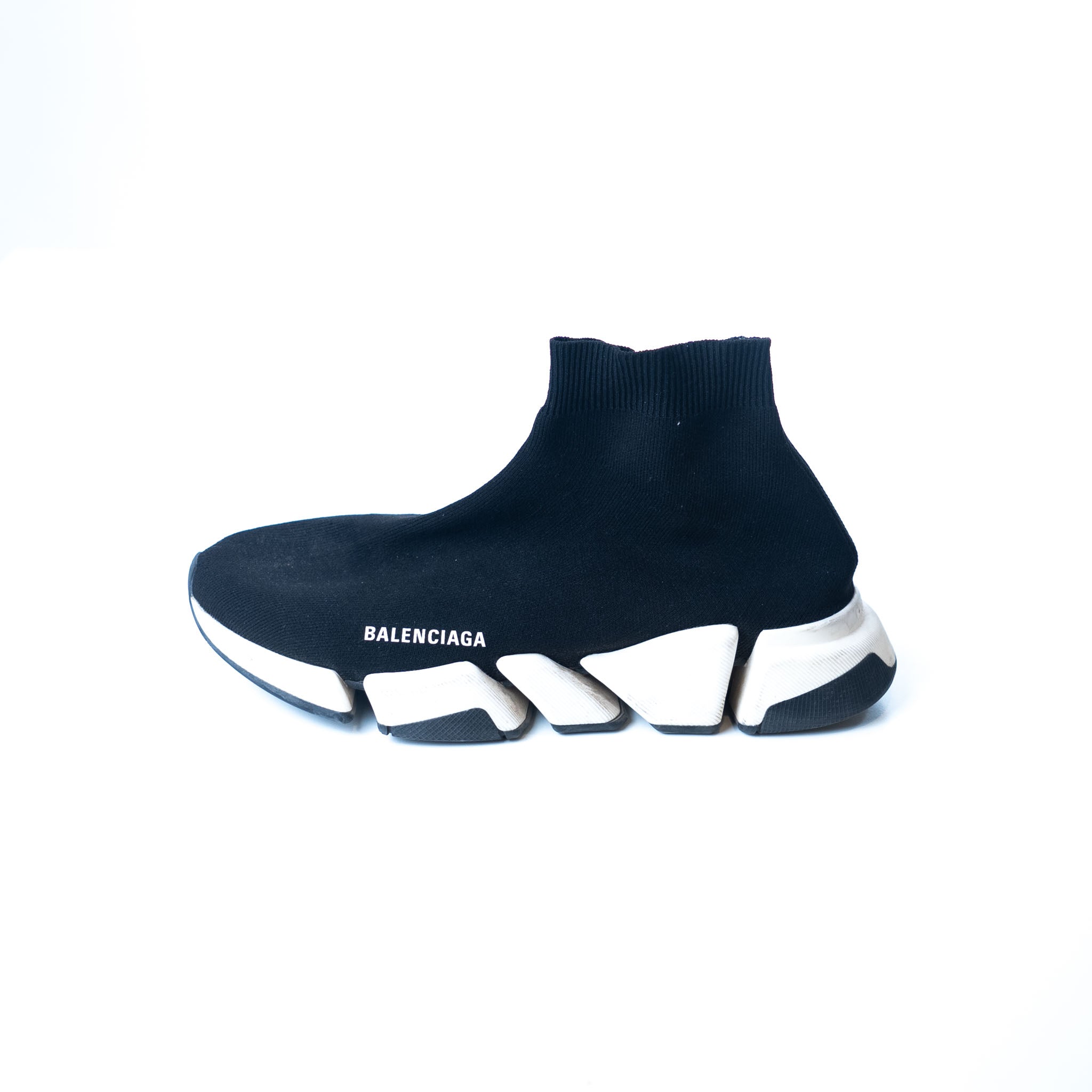 Balenciaga Speed 2.0 Knit Black Sneaker - view 2