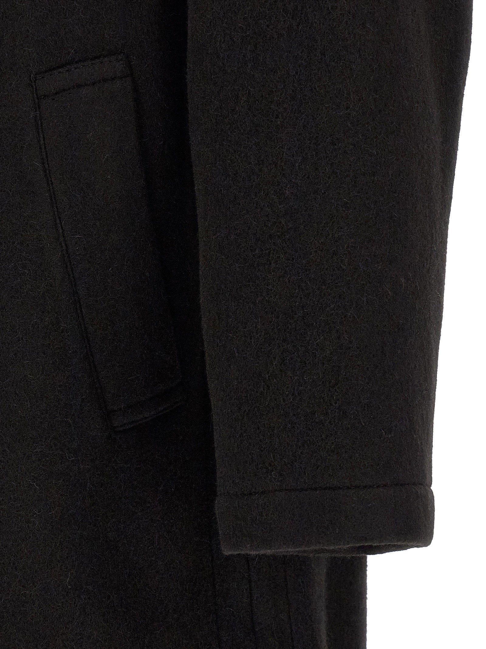 Lemaire Double-breasted Coat – 50% wool, 50% alpaca - view 4