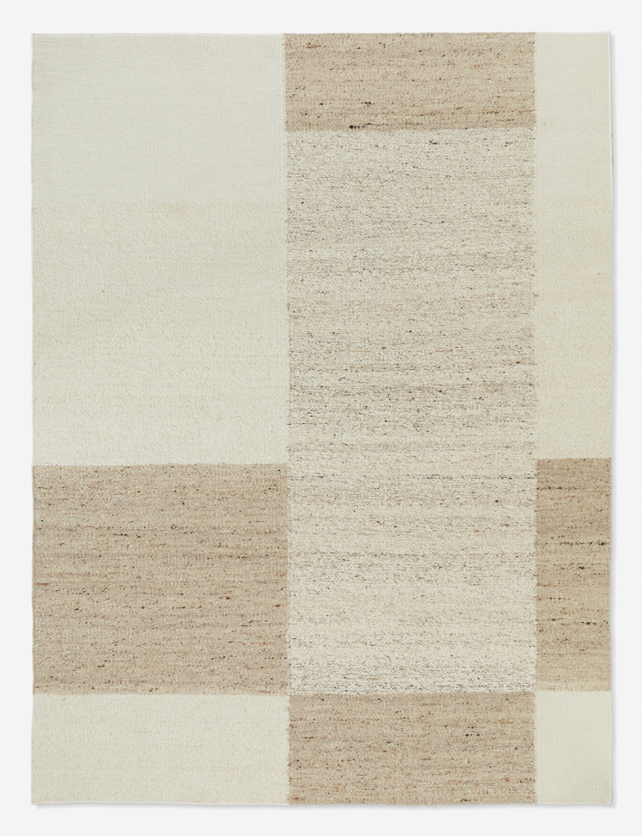 Lulu and Georgia Woburn Handwoven Wool Rug by Jake Arnold