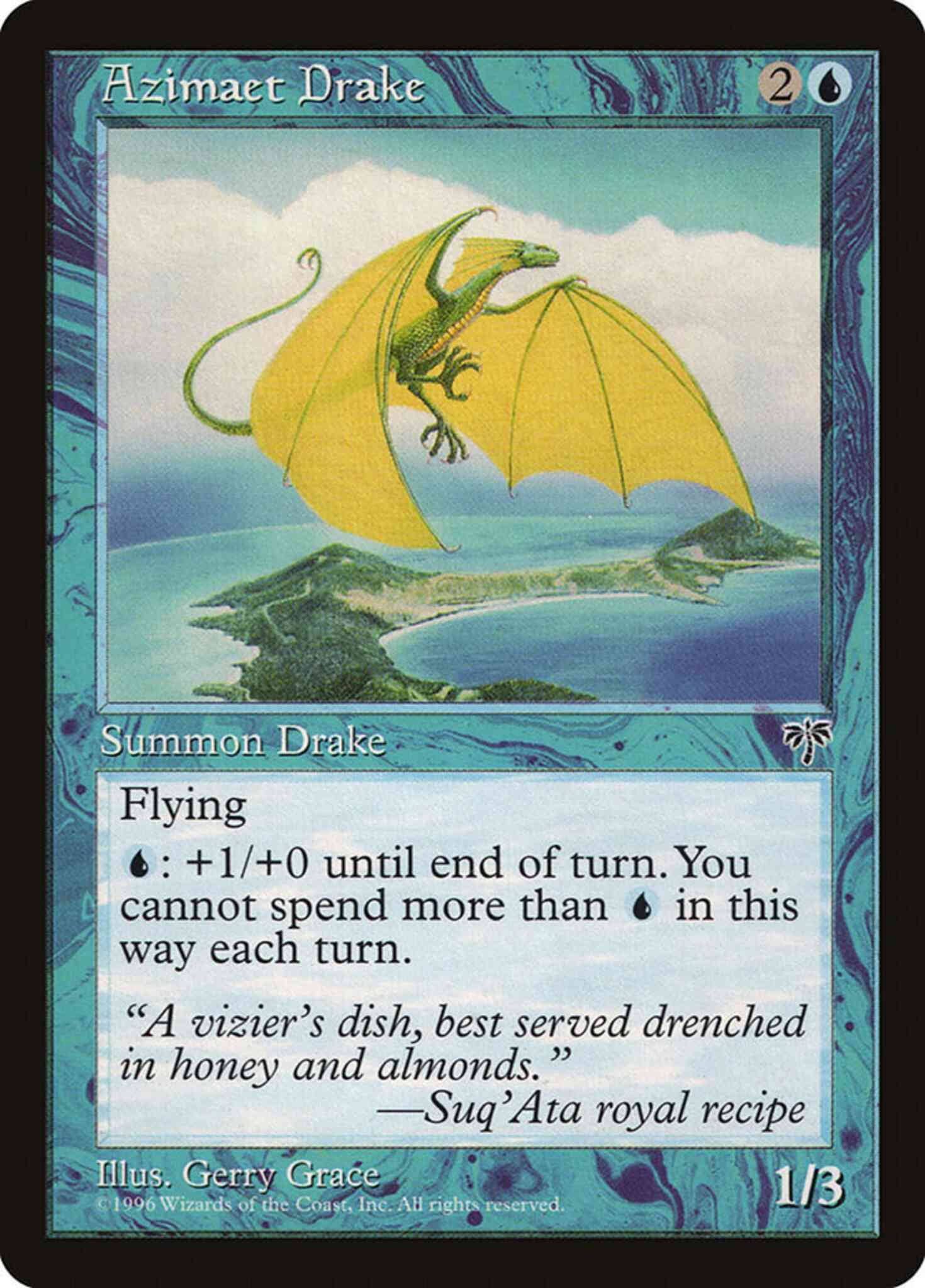Azimaet drake 53 – Magic Azimaet Drake [53] [Mirage] [Non-Foil]